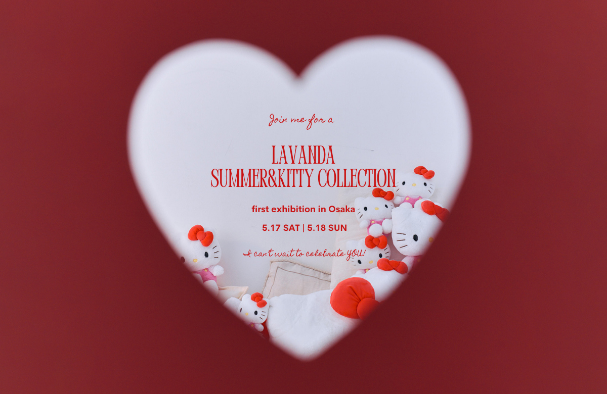 2025 SUMMER&KITTY COLLECTIONの展示会は初の大阪開催!ご予約受付スタート!