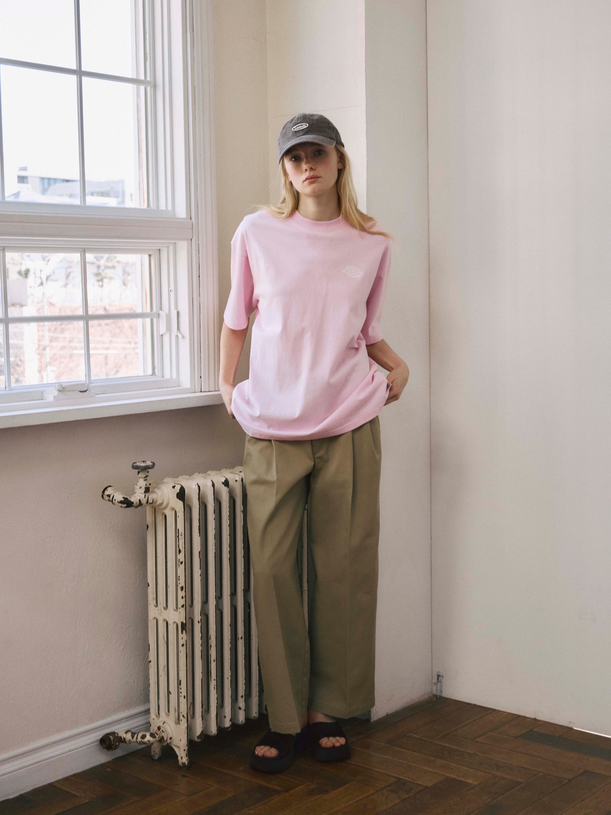 【Dickies®×LAVANDA】タックワイドパンツ