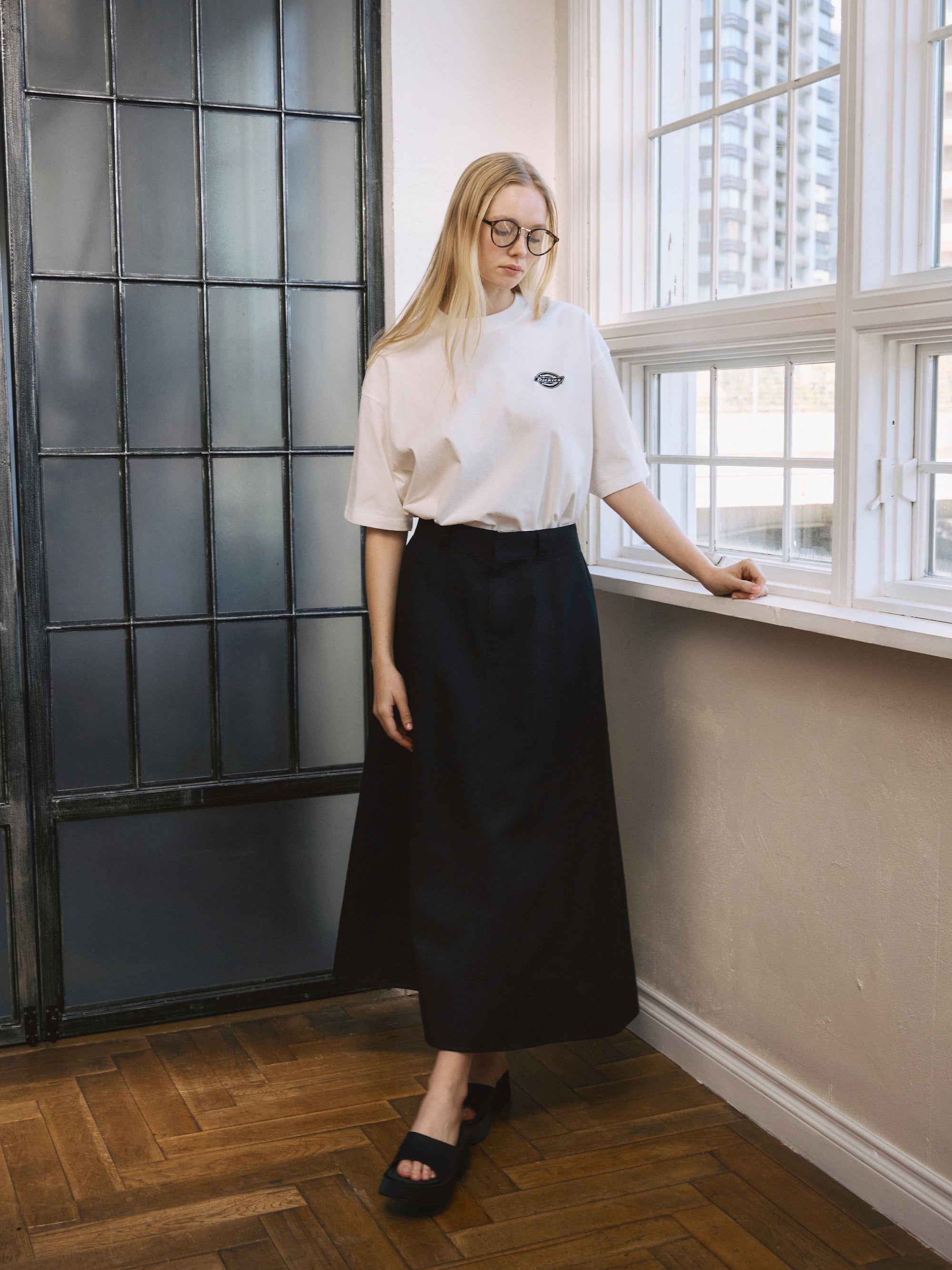 【Dickies®×LAVANDA】フレアスカート