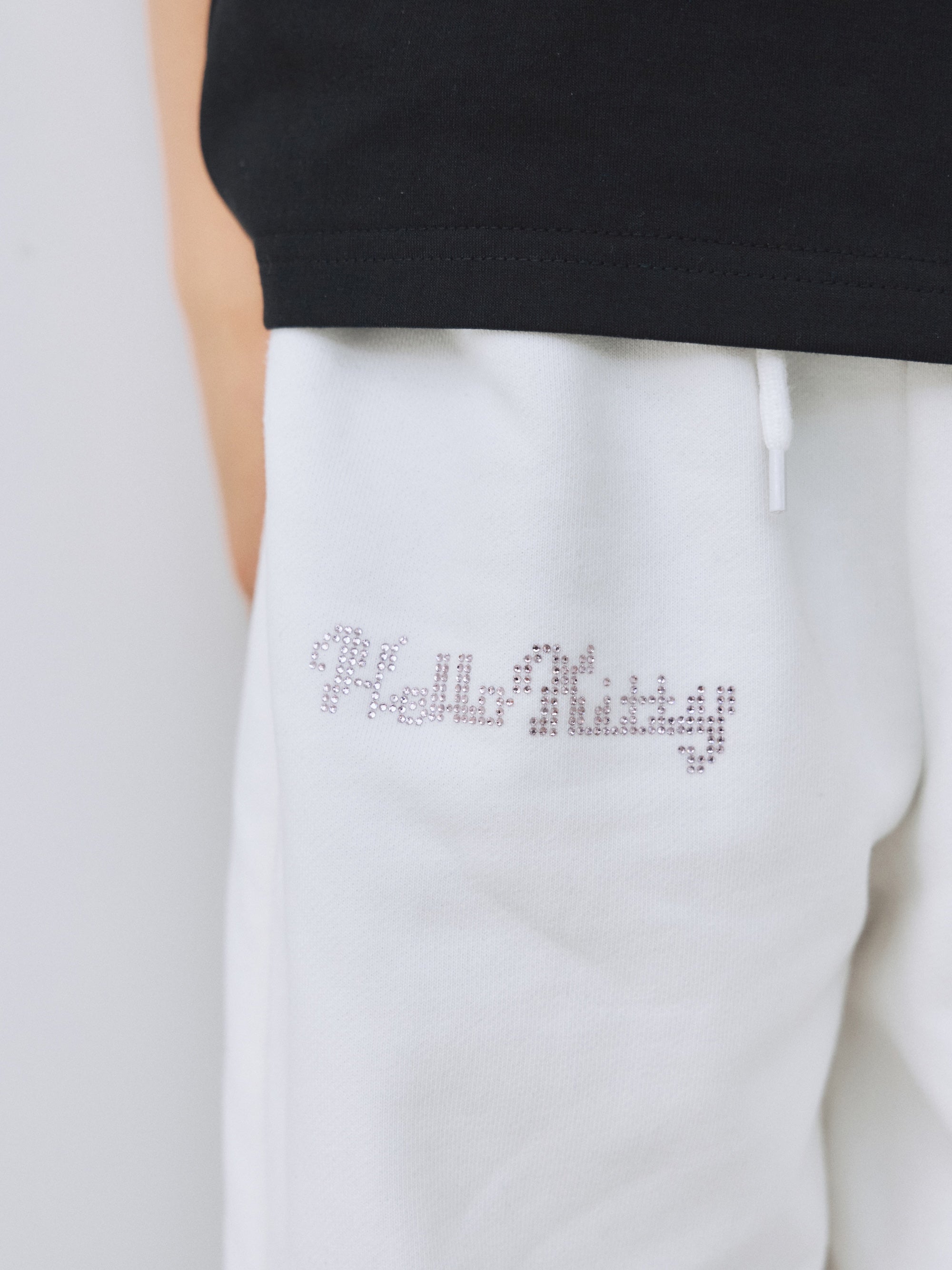 【HELLO KITTY】キッズロゴスウェットパンツ