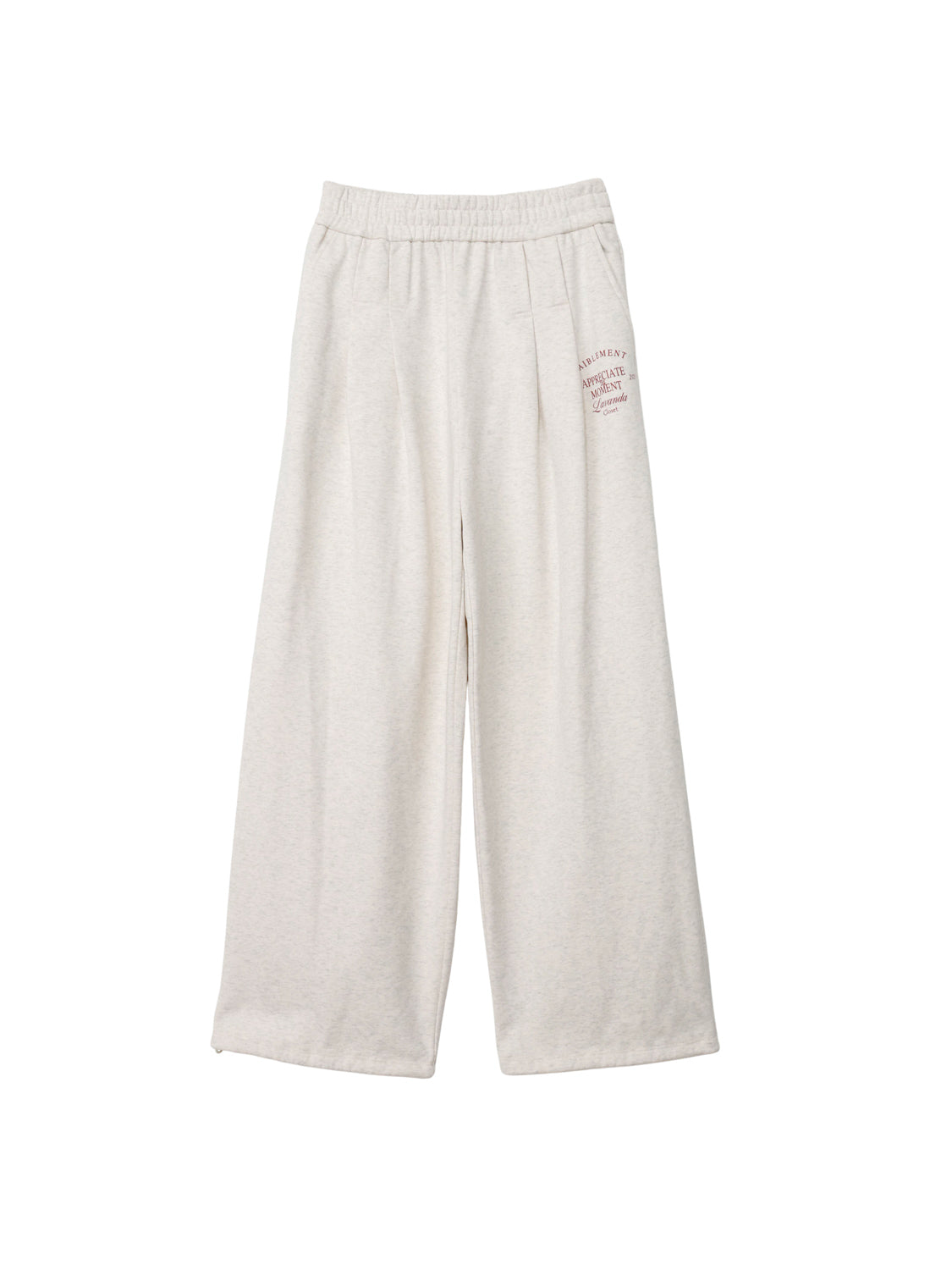 フロントタックロゴスウェットパンツ