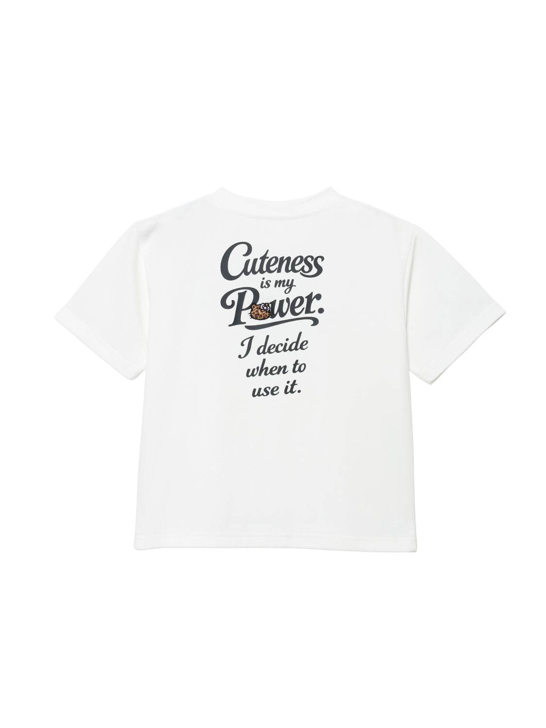 【HELLO KITTY】バックプリントビッグTシャツ