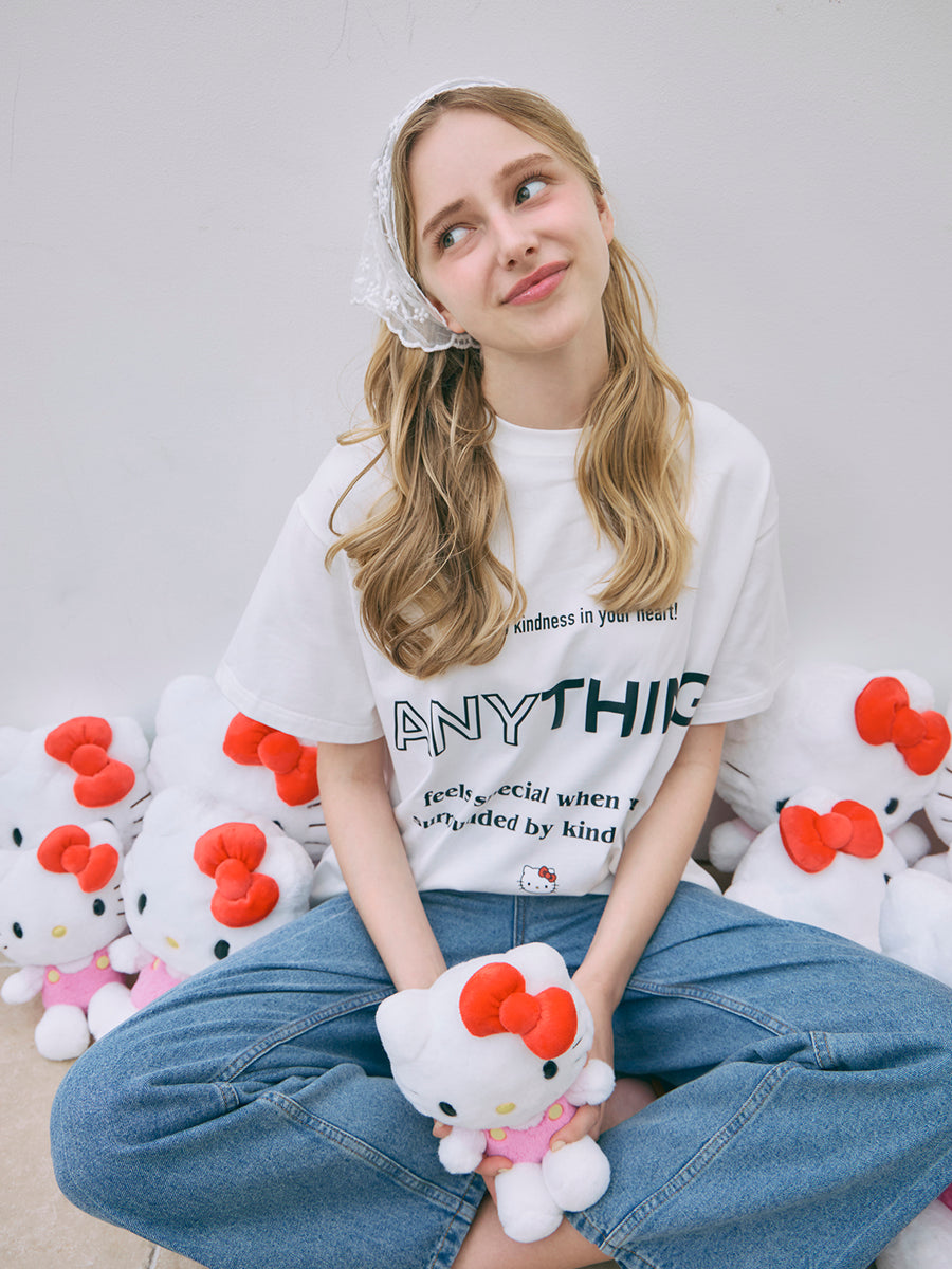 早い者勝ち 2025【HELLO KITTY】ボックスメッセージ lavanda HELLO KITTY】ボックスメッセージT
