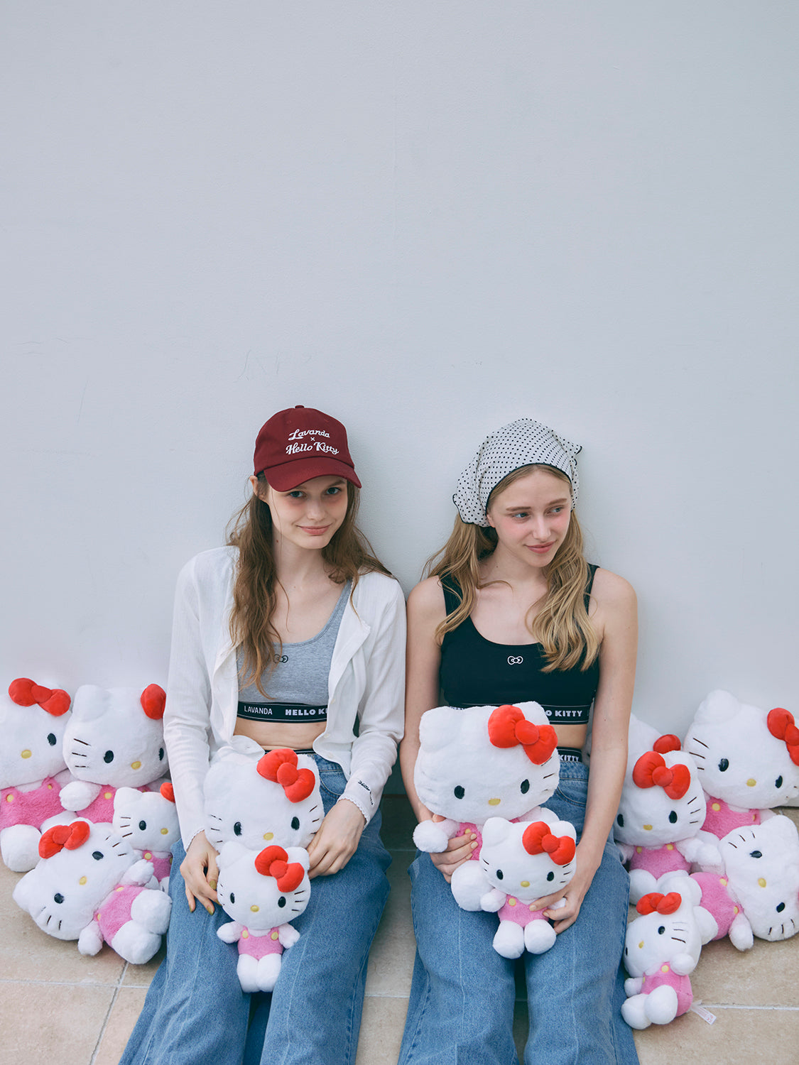 【HELLO KITTY】ブラトップ＆ショーツ
