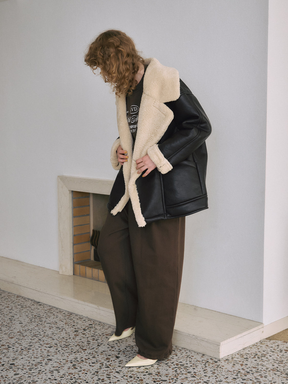 フェイクムートンハーフコート