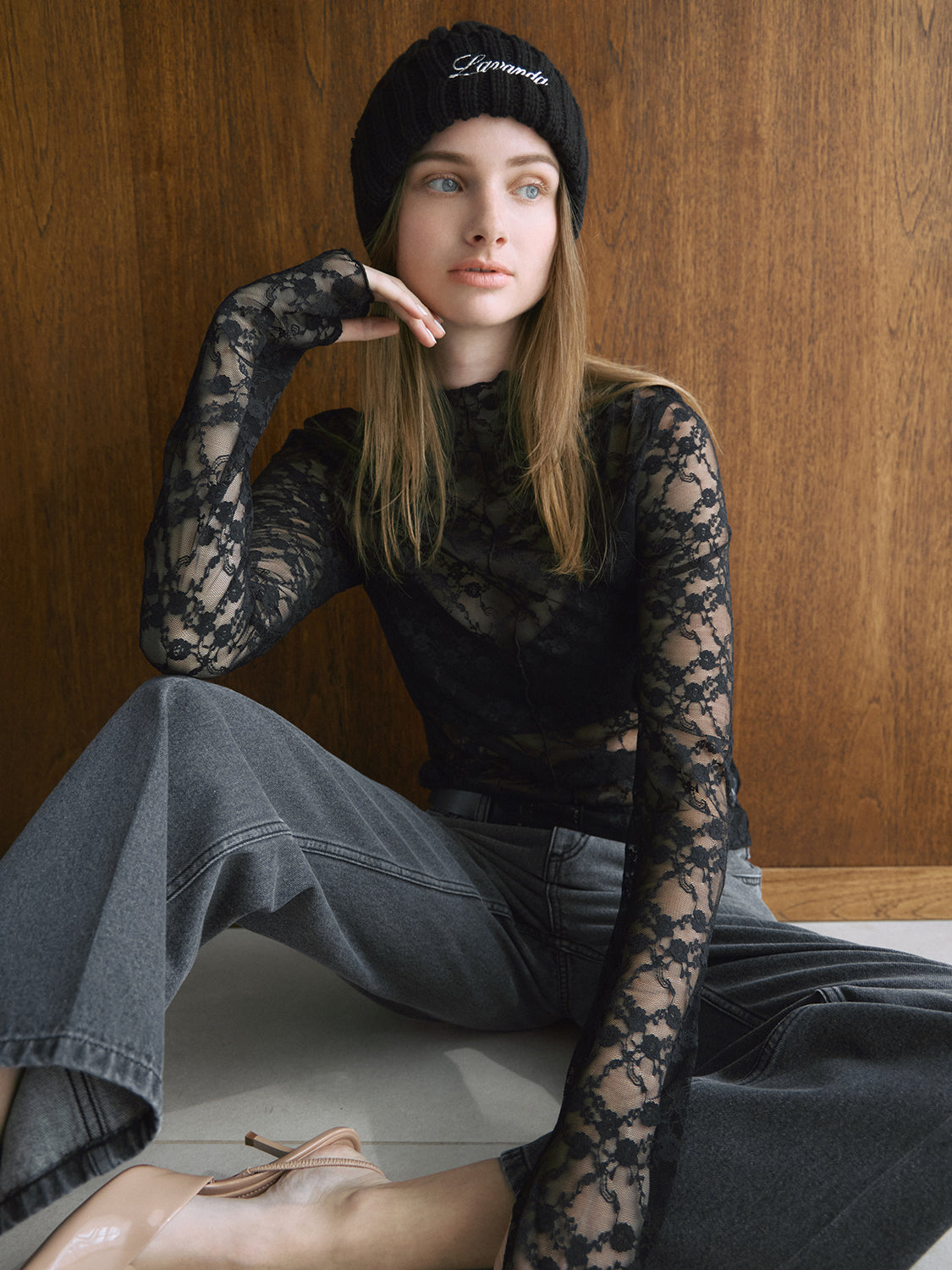 【再販】インナーセットレーストップス