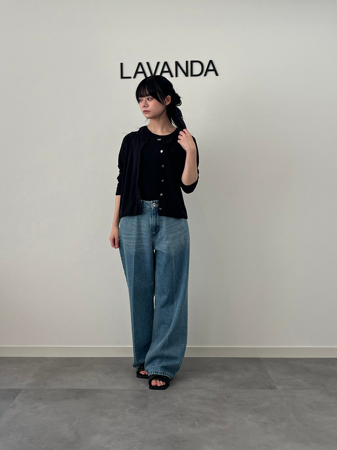 Lavanda 【HELLO KITTY】デニムパンツ 2025 SUMMER&KITTY SNAP