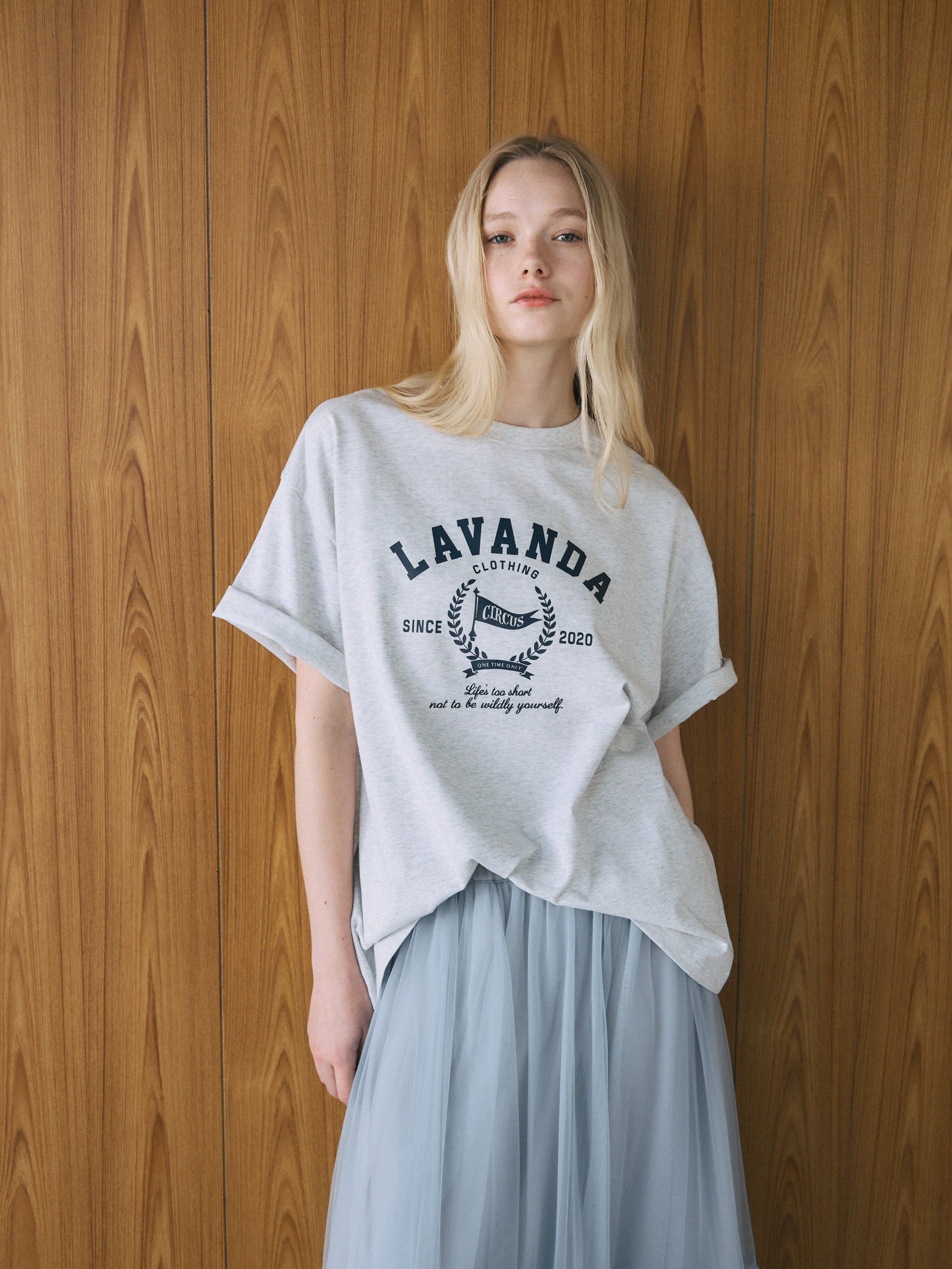 カレッジオーバーサイズTシャツ