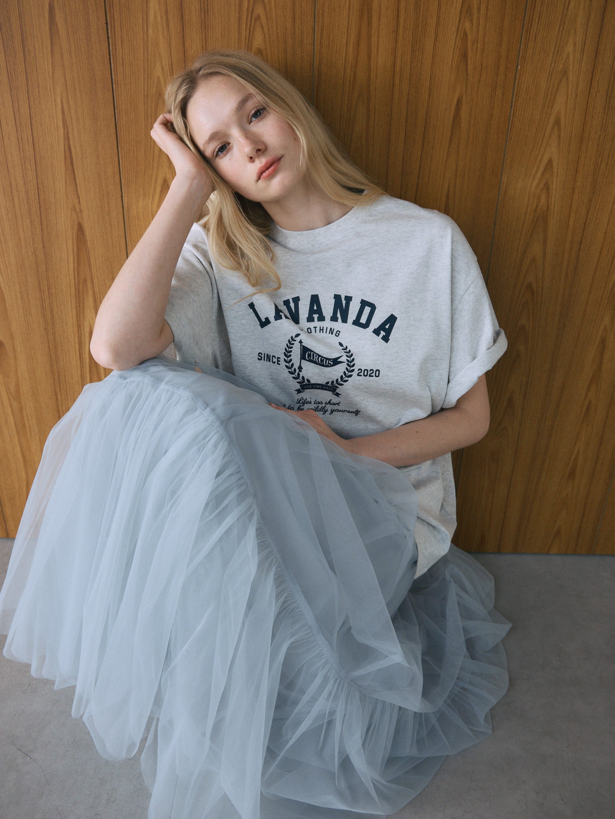 カレッジオーバーサイズTシャツ