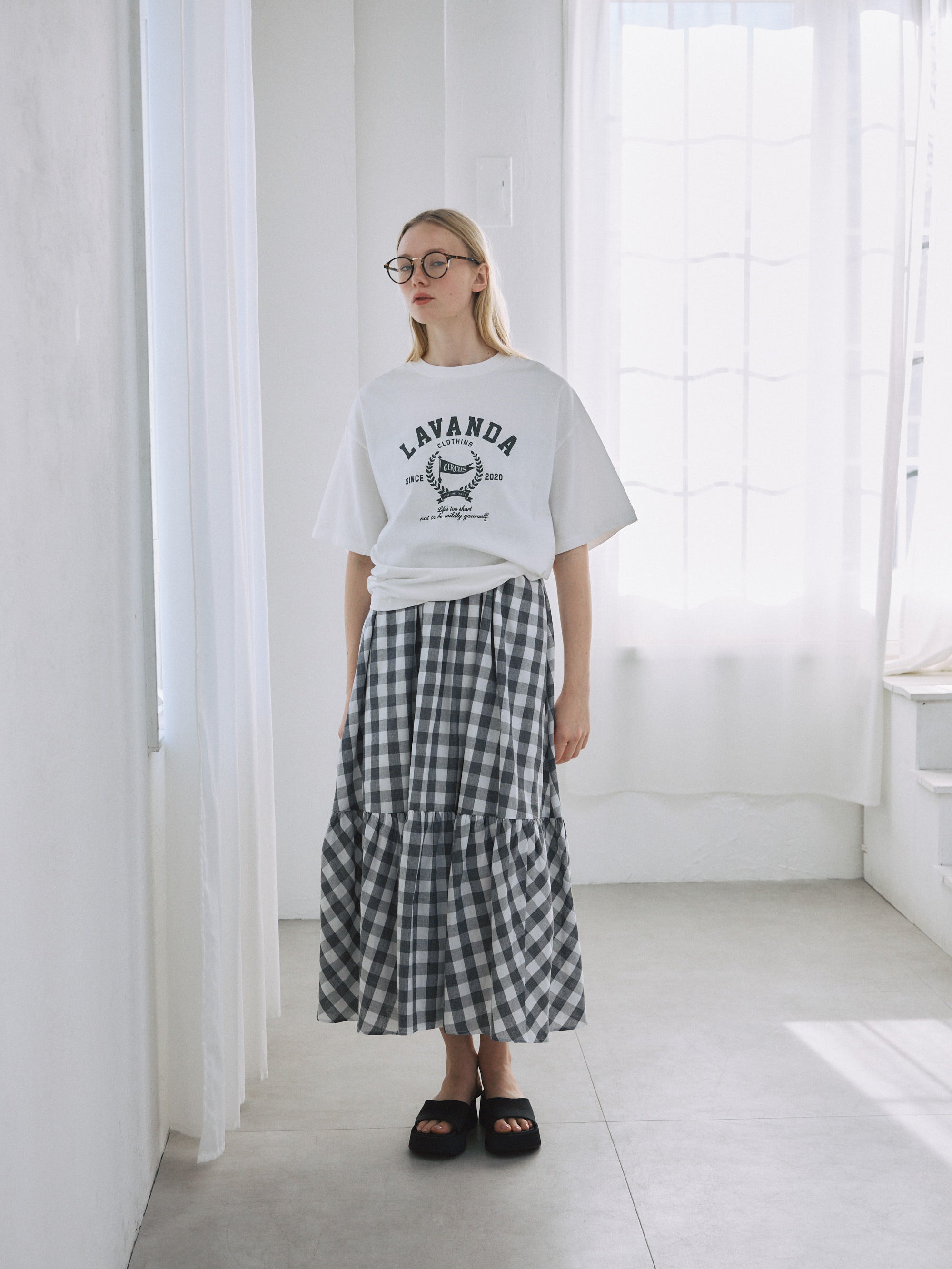 カレッジオーバーサイズTシャツ