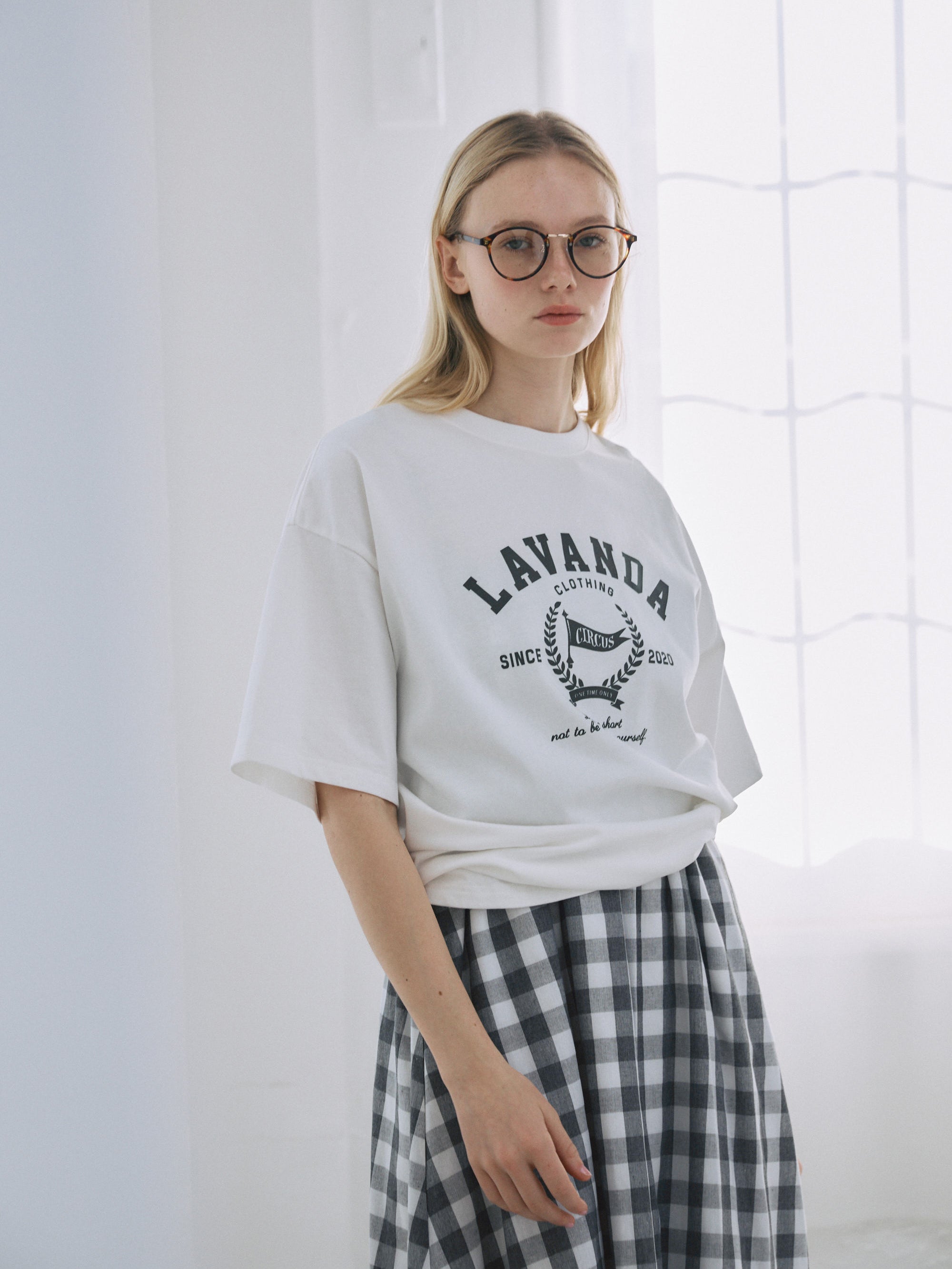 カレッジオーバーサイズTシャツ