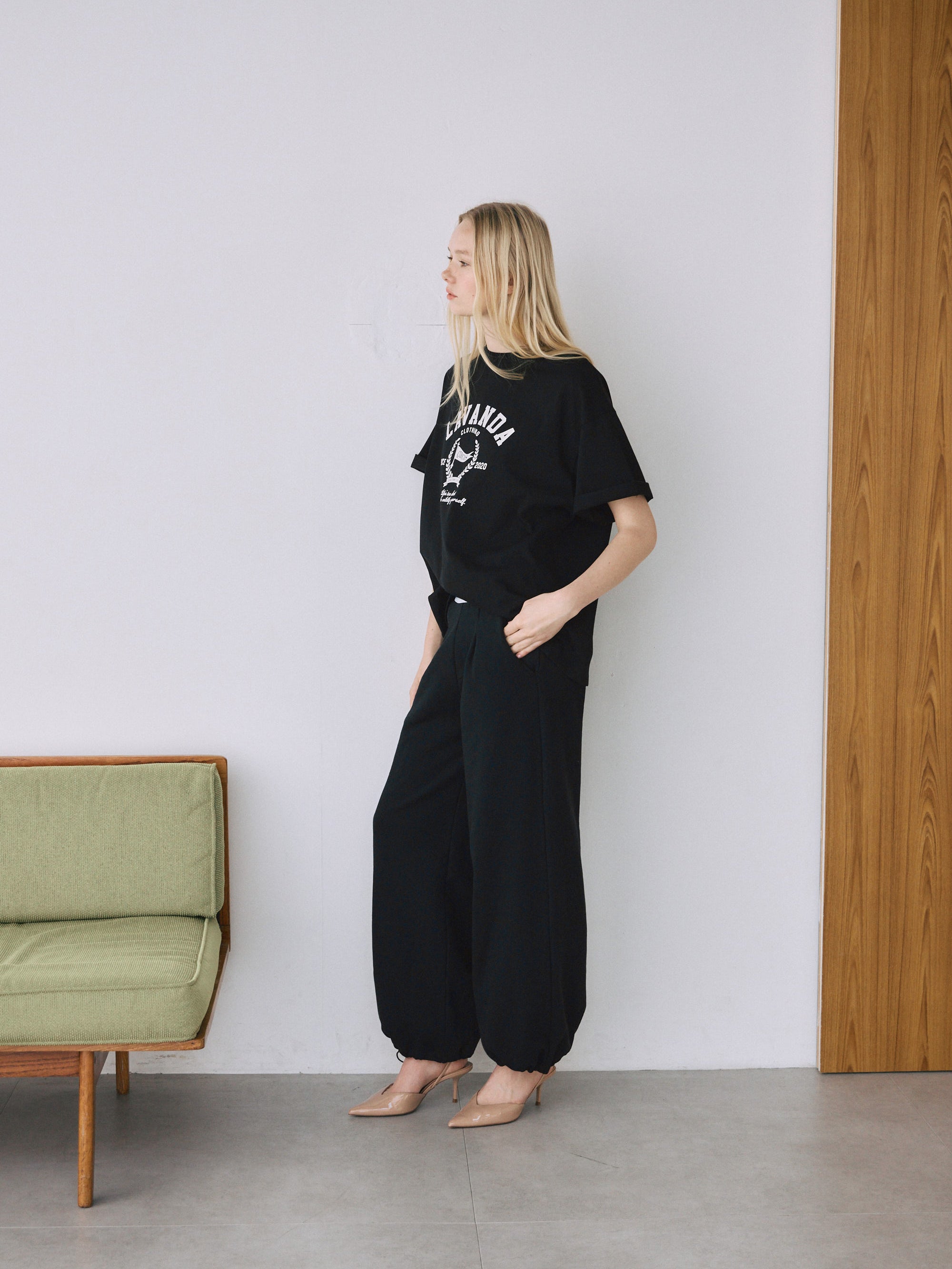 カレッジオーバーサイズTシャツ