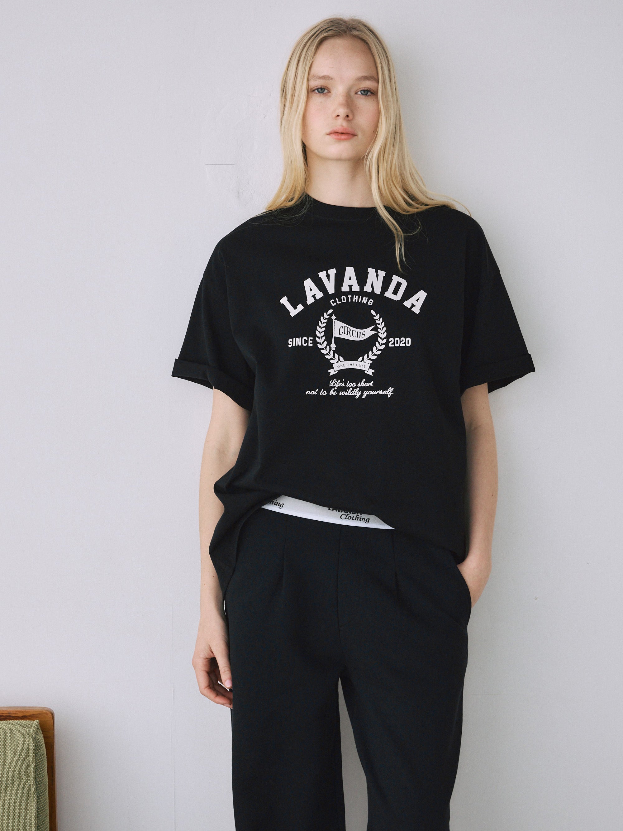 カレッジオーバーサイズTシャツ