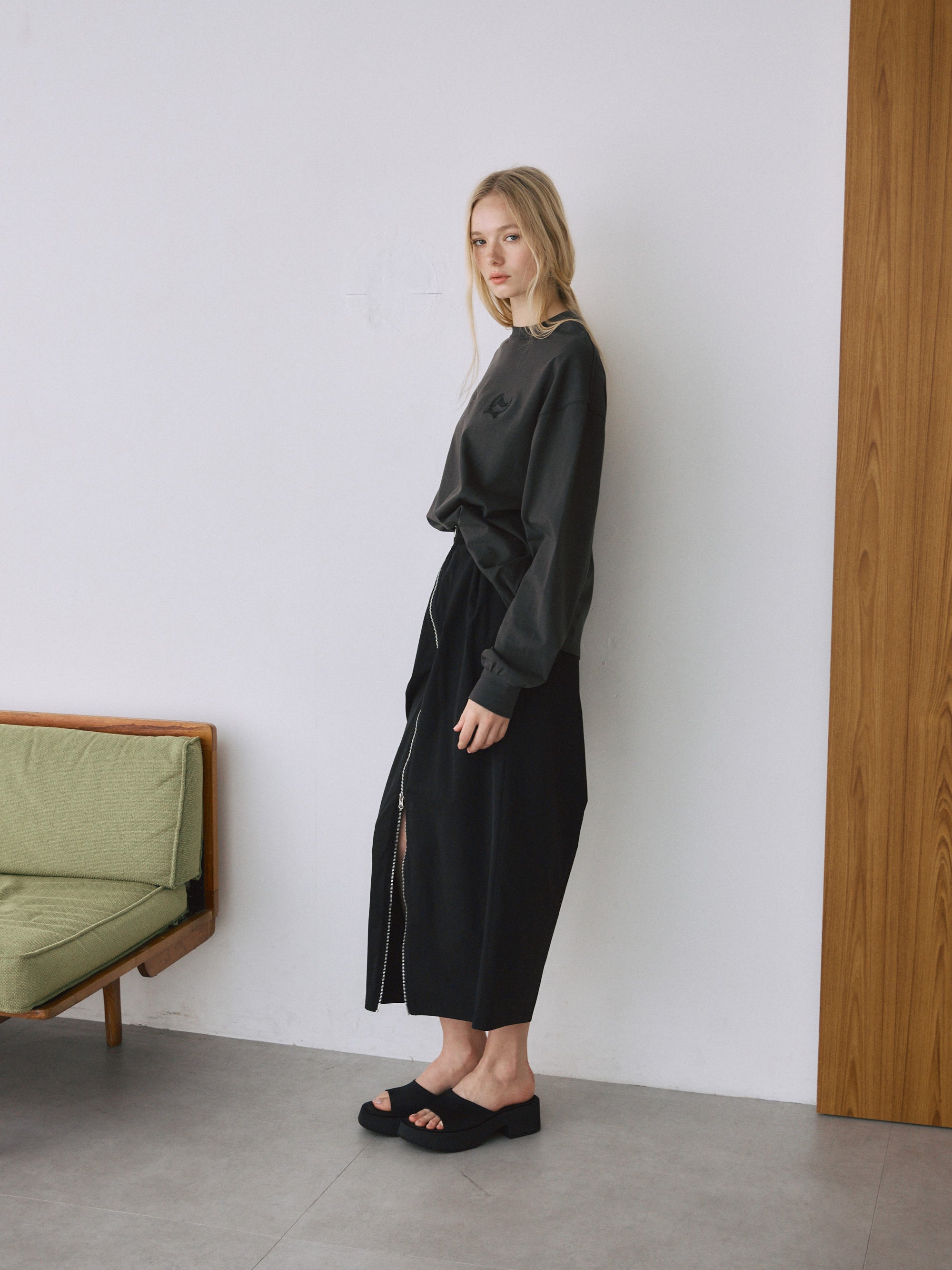 オーバーサイズロングTシャツ