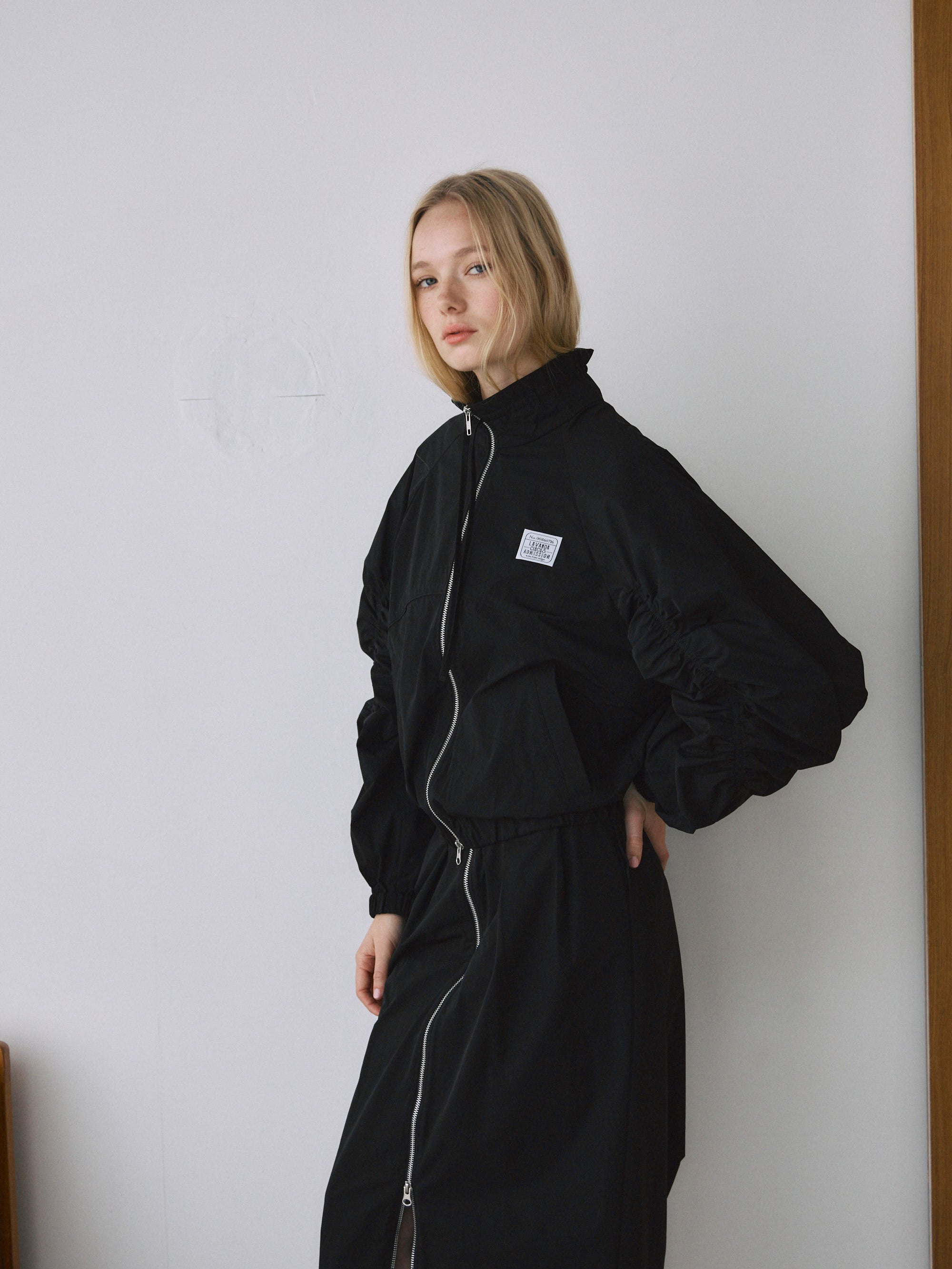 スリーブギャザーブルゾン