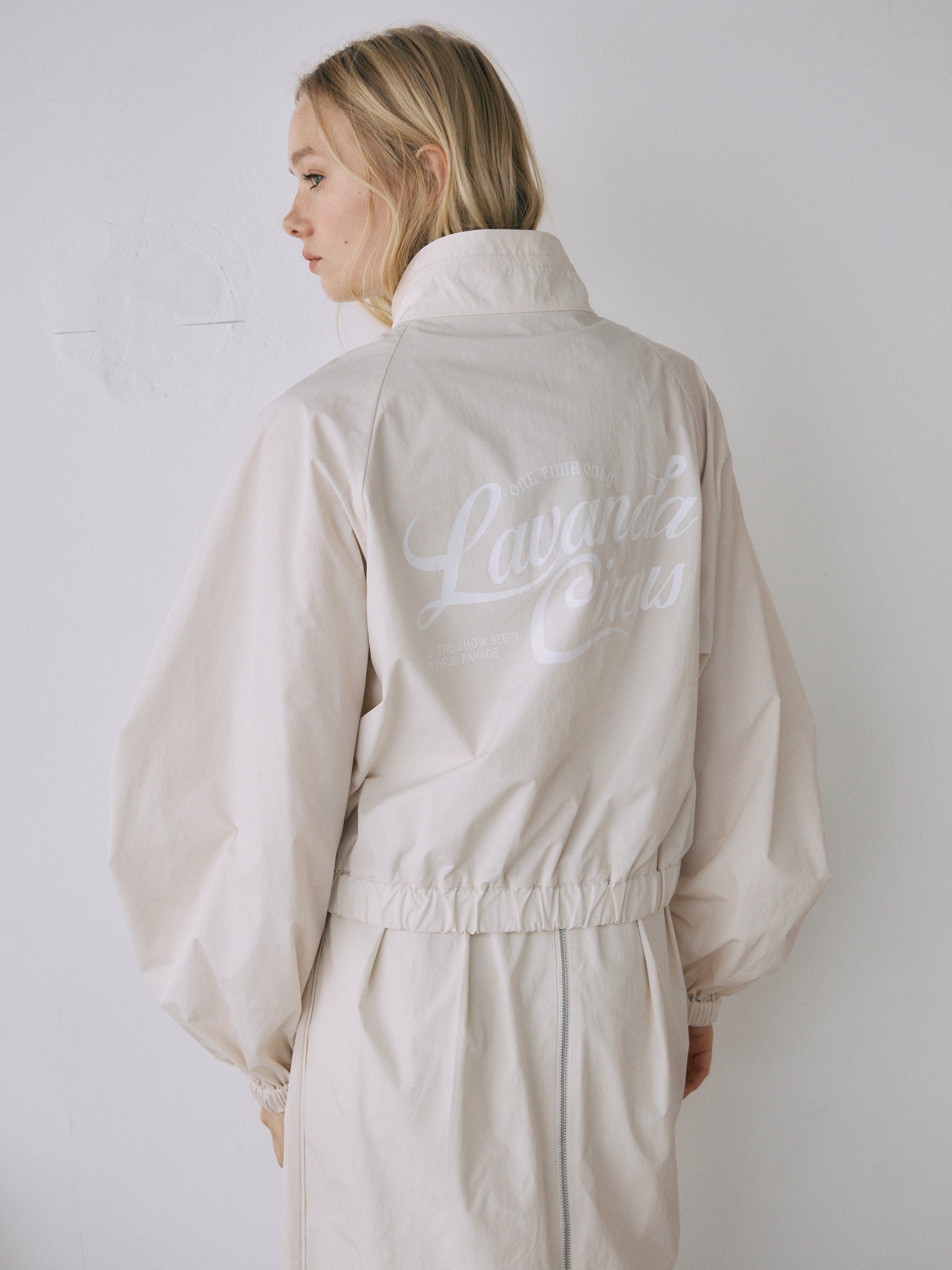 スリーブギャザーブルゾン