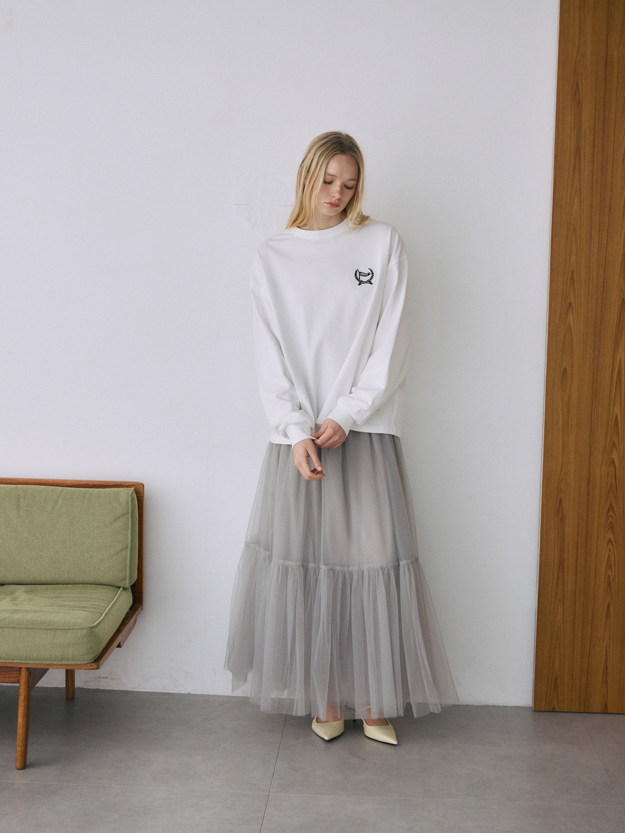 ボリュームチュールスカート