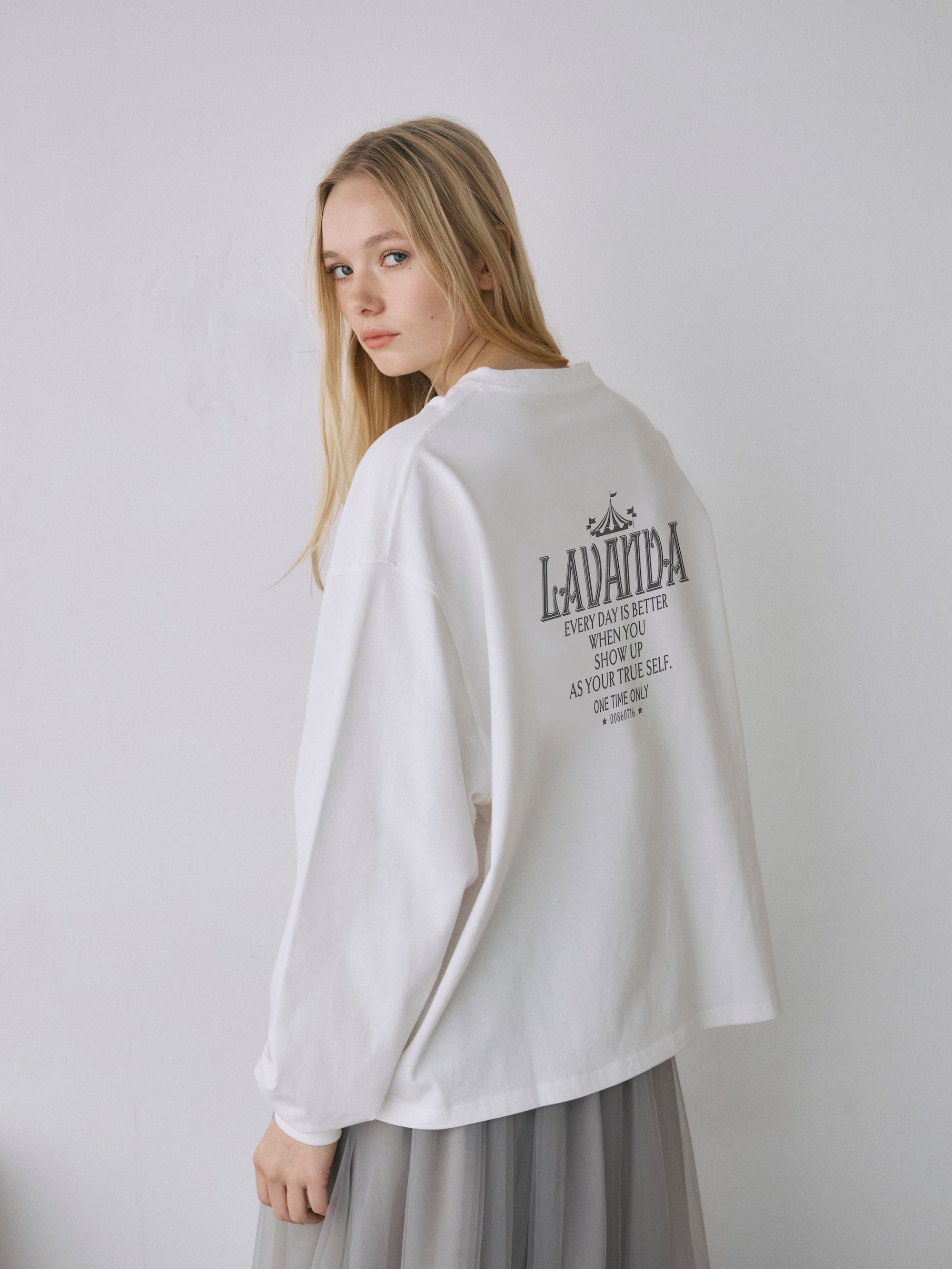 オーバーサイズロングTシャツ