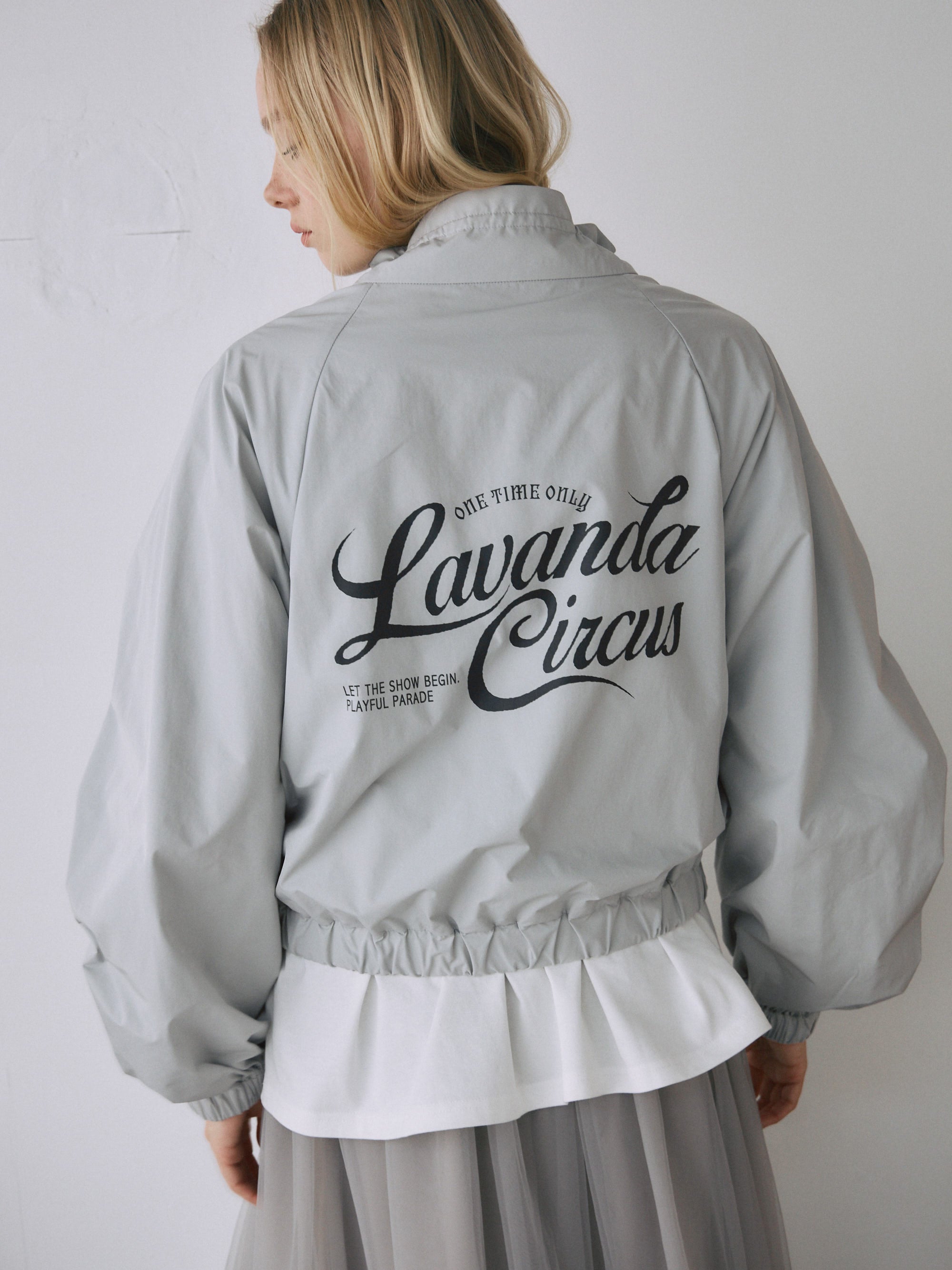 スリーブギャザーブルゾン