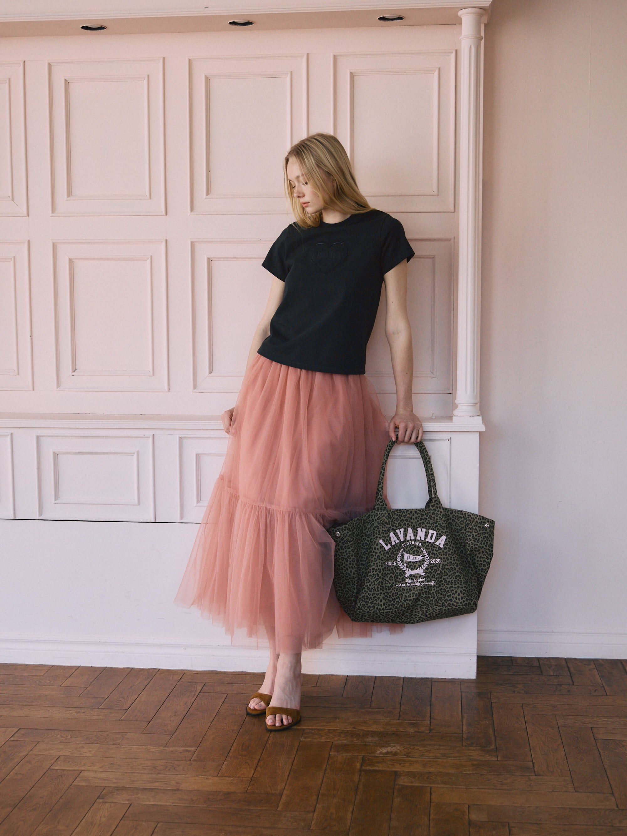 カレッジロゴキャンバストートバッグ