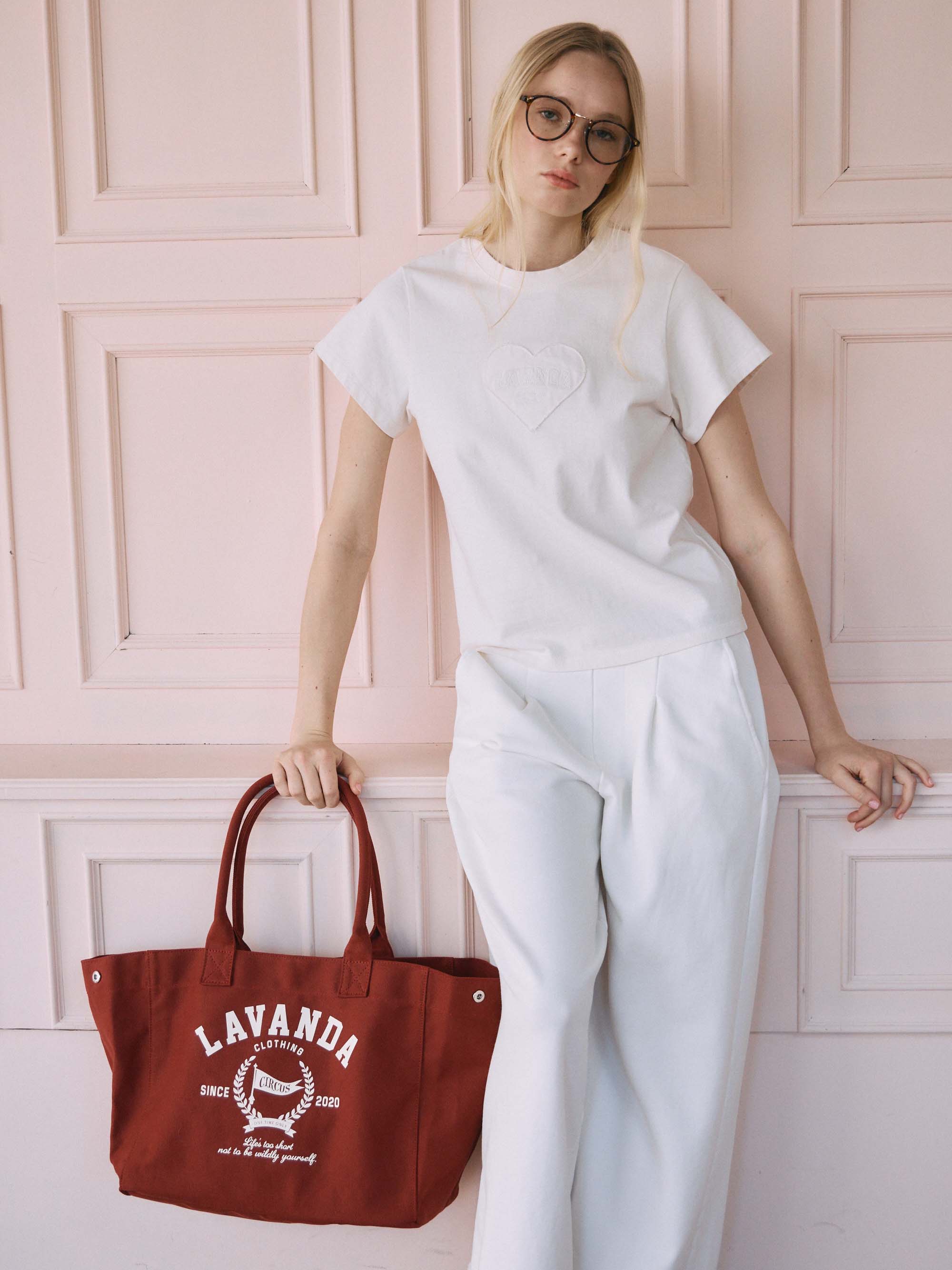 カレッジロゴキャンバストートバッグ