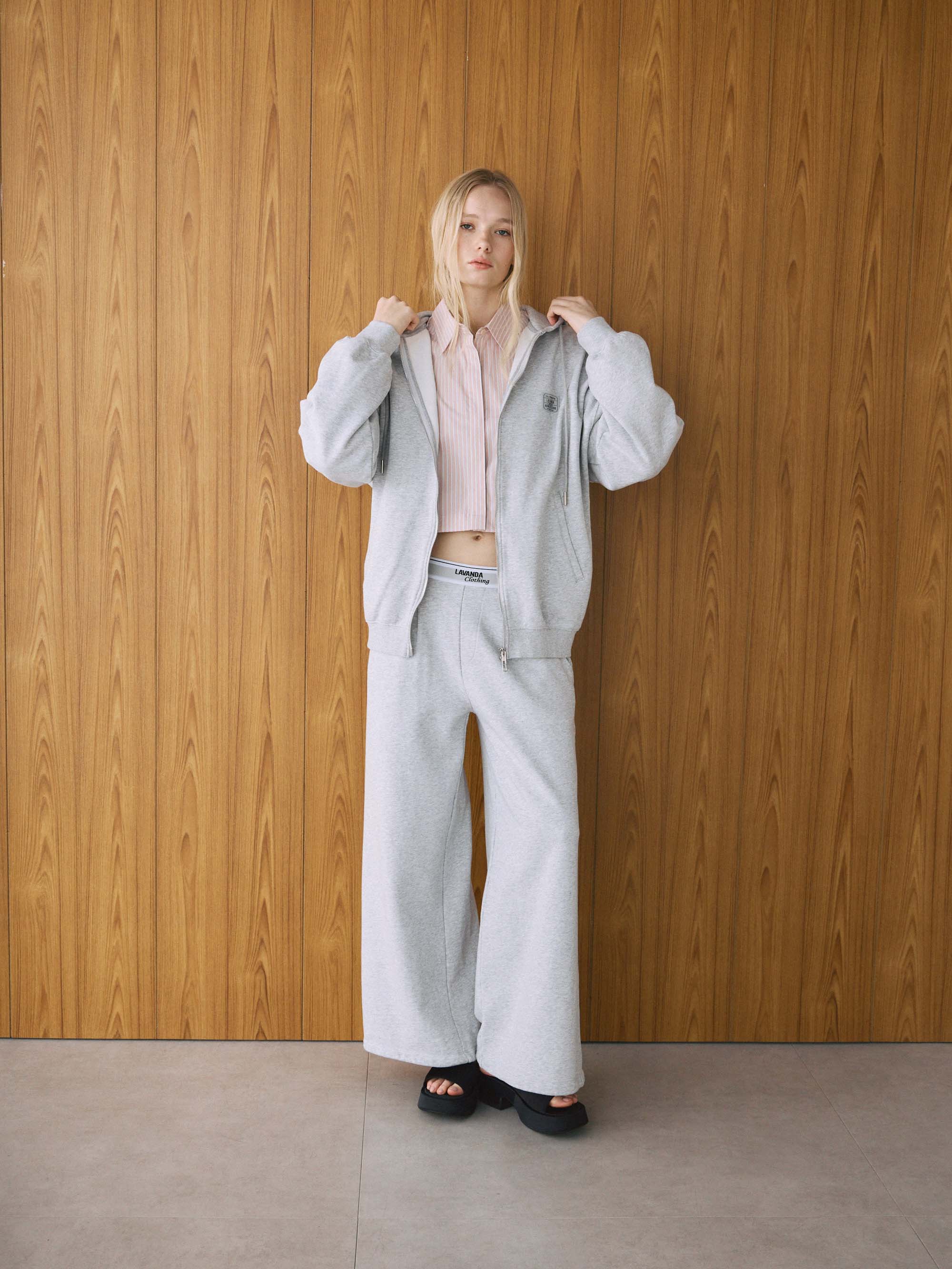 オーバーサイズスウェットパーカー