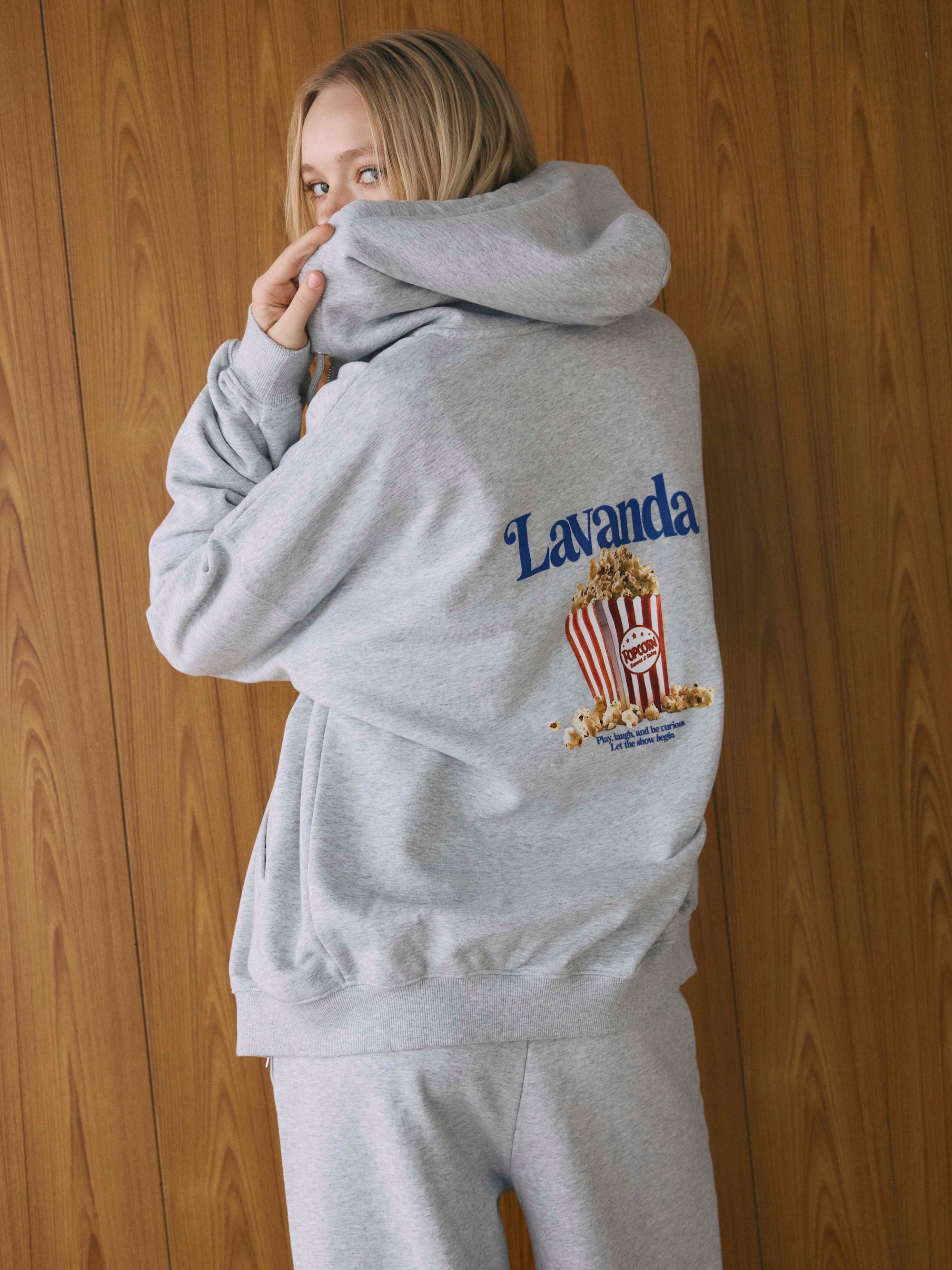 オーバーサイズスウェットパーカー