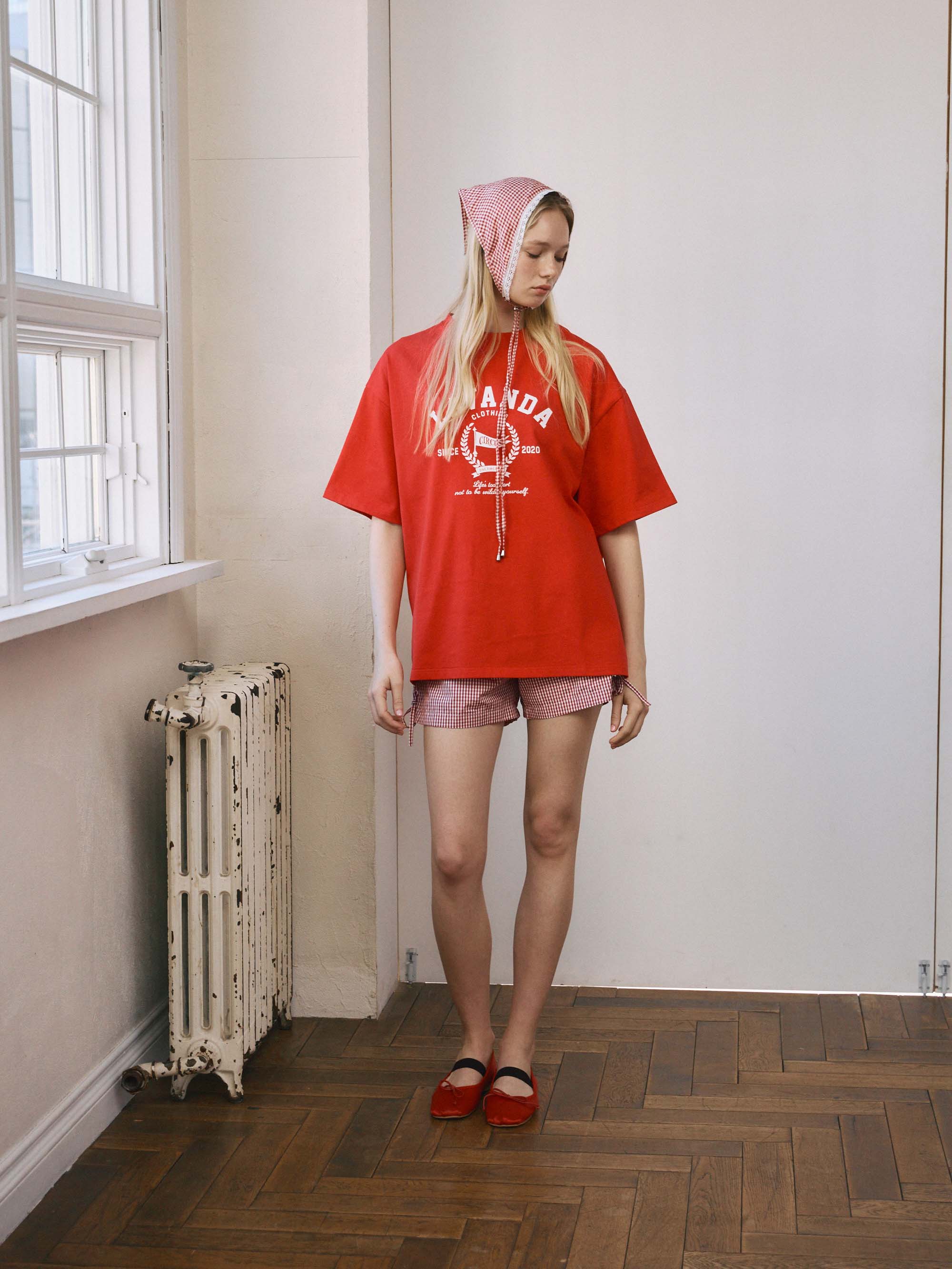 カレッジオーバーサイズTシャツ