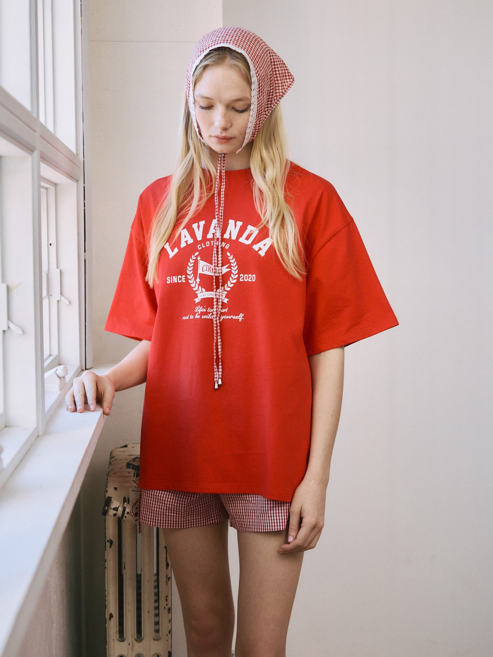 カレッジオーバーサイズTシャツ