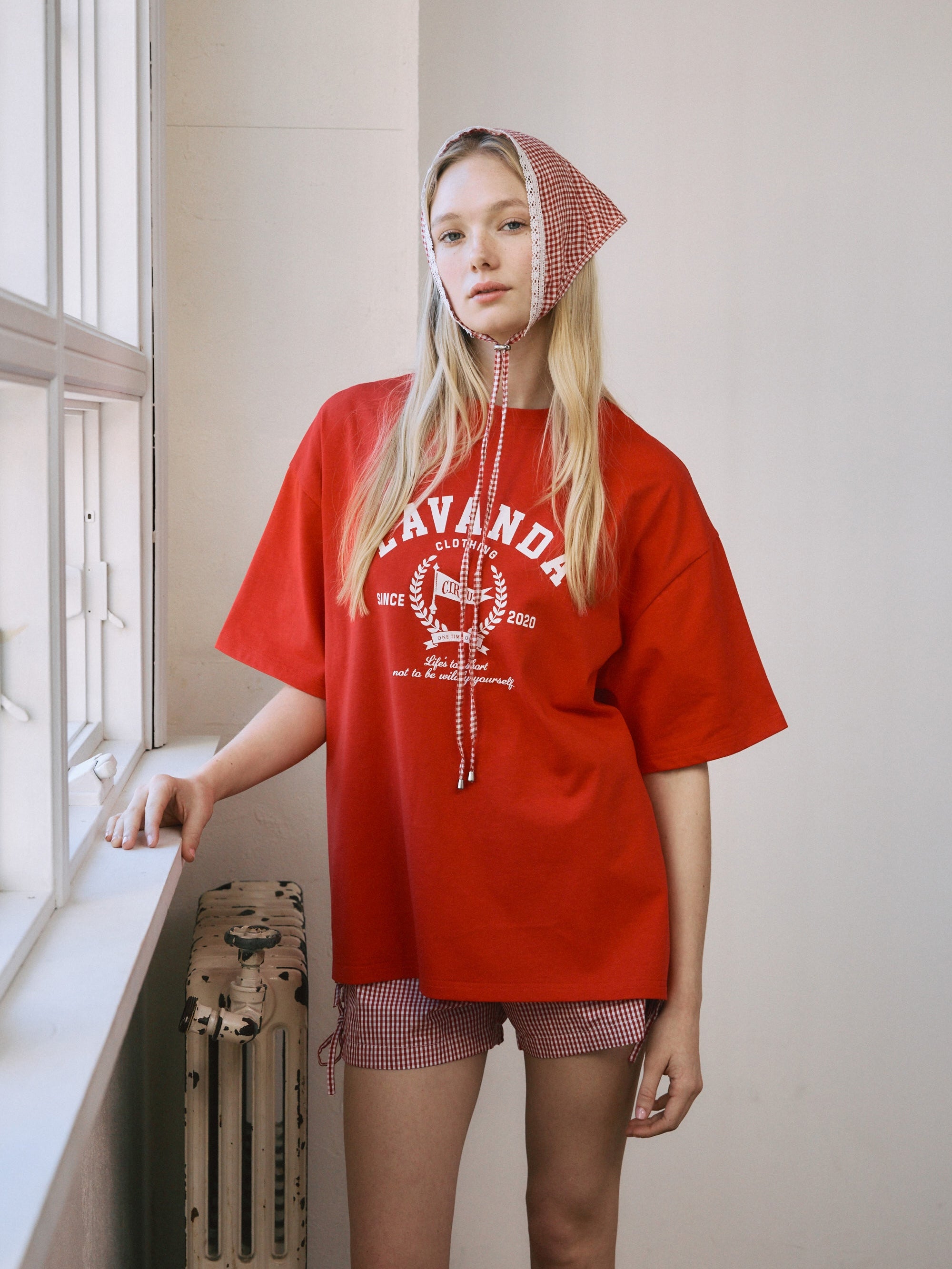 カレッジオーバーサイズTシャツ