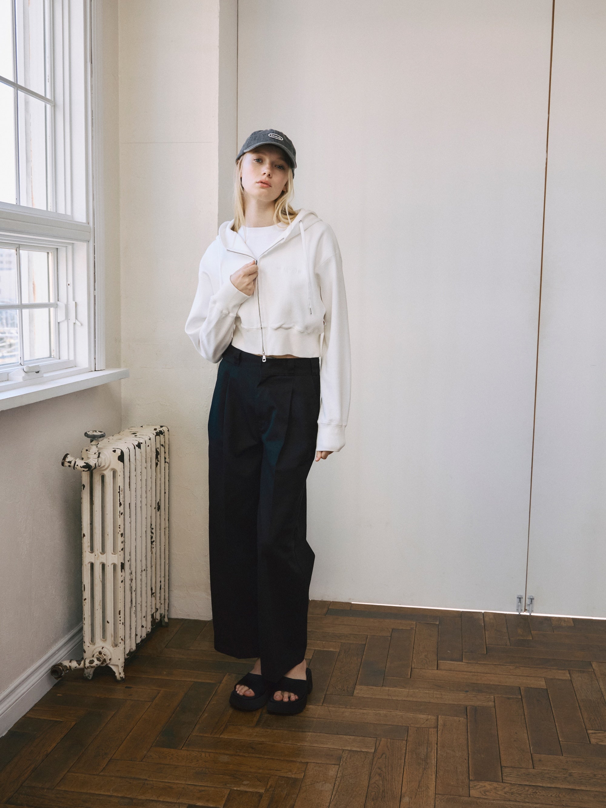 【Dickies®×LAVANDA】タックワイドパンツ