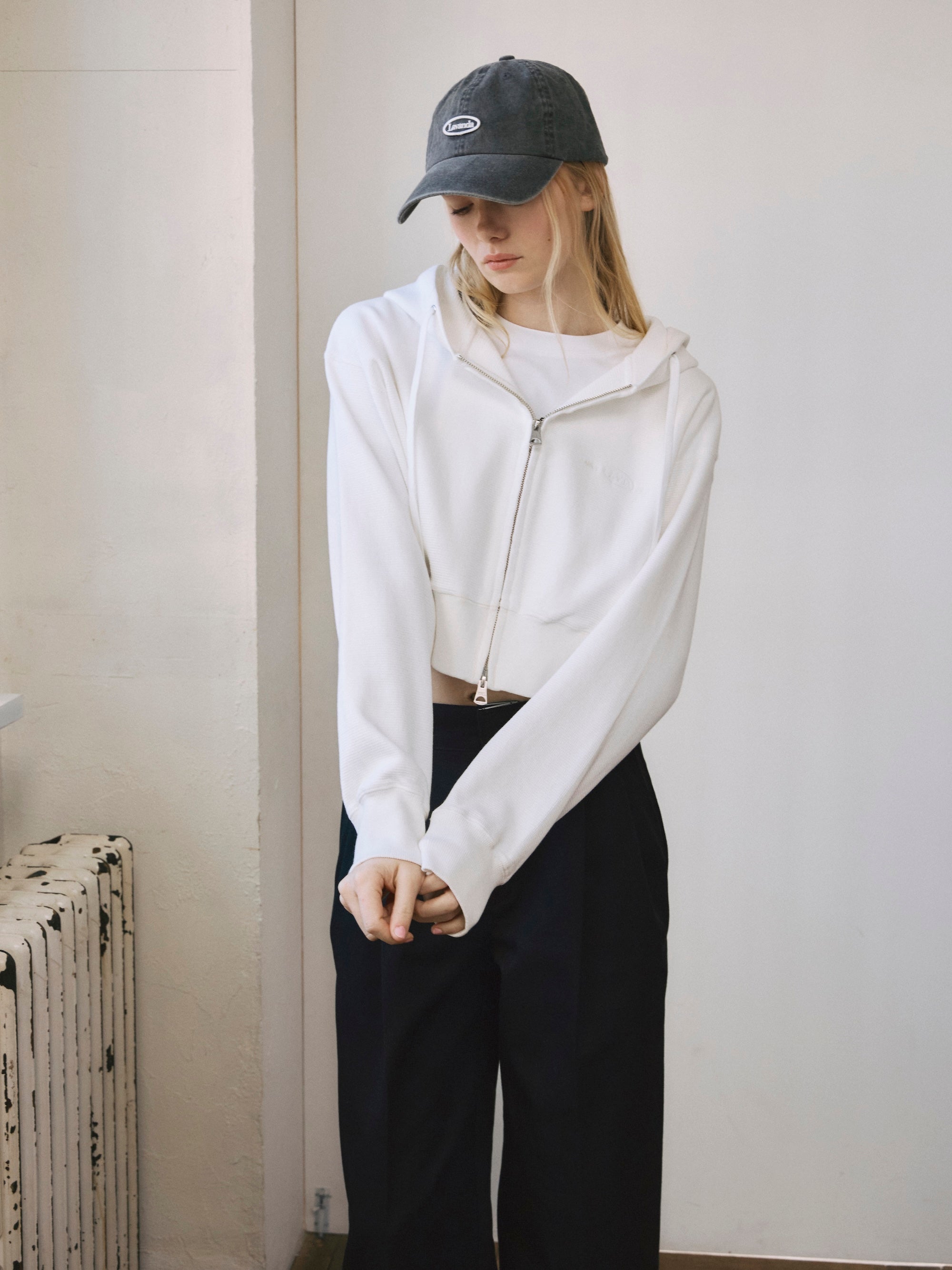 【Dickies®×LAVANDA】Wジップショートパーカー