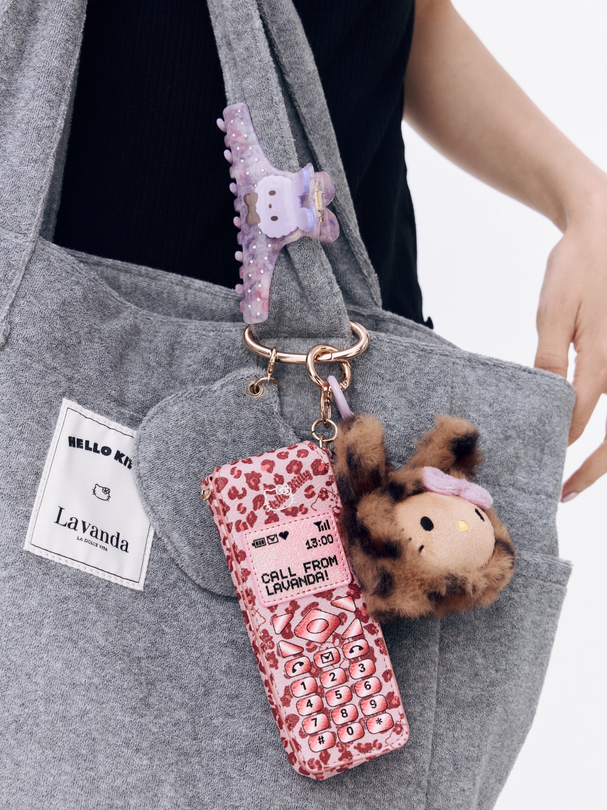 【HELLO KITTY】ガラケーモチーフポーチ