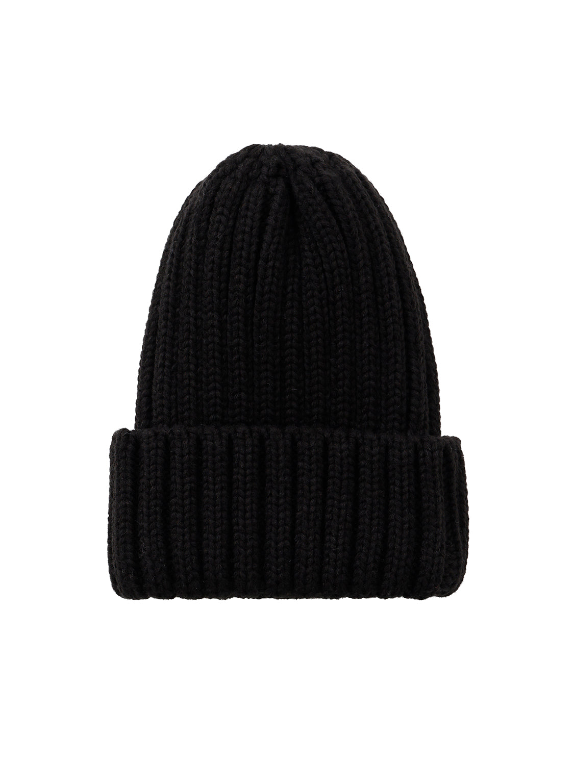 ワンポイントニットキャップ