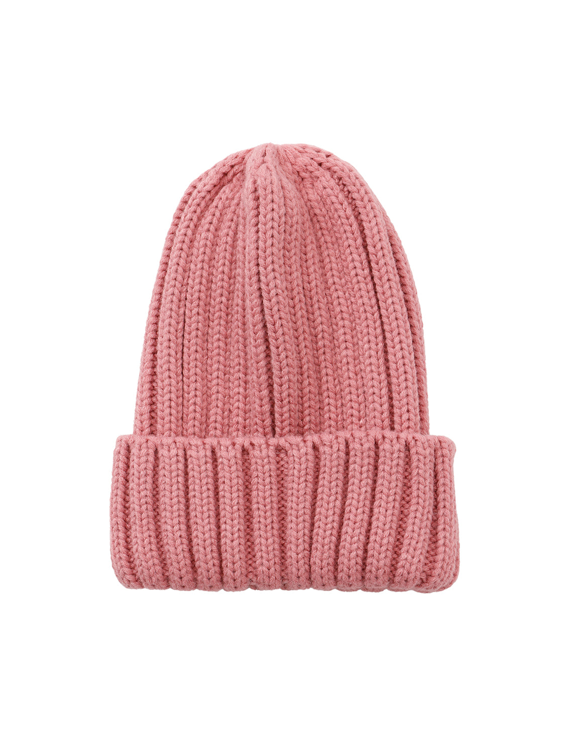 ワンポイントニットキャップ