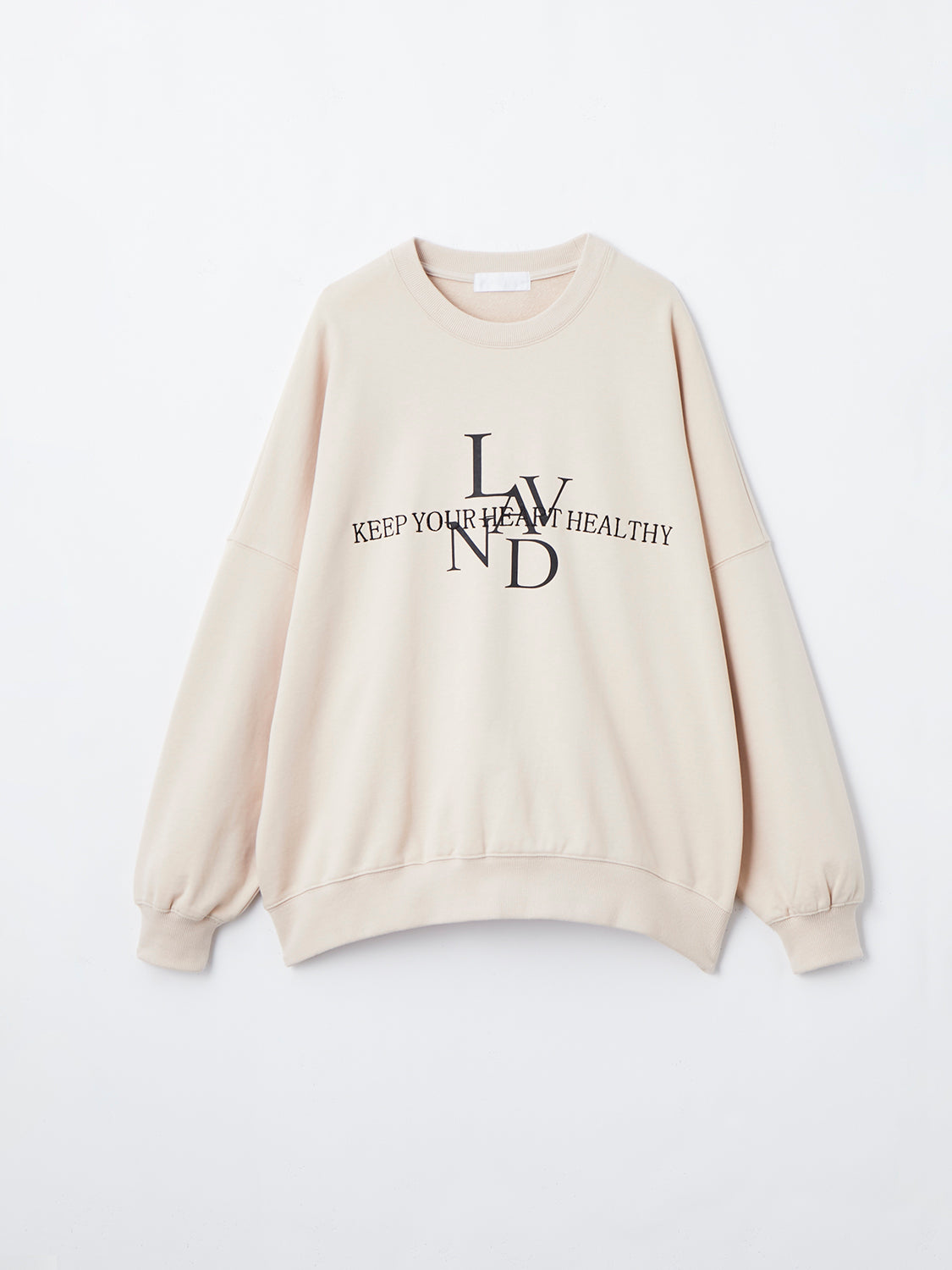 【POPUP限定】ロゴメッセージスウェット