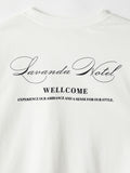 LH ラインストーンショート丈Tシャツ