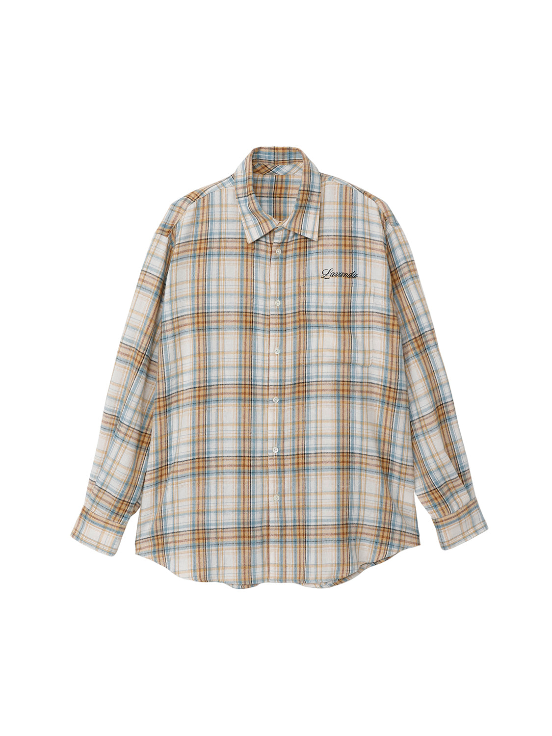 オーバーチェックシャツ