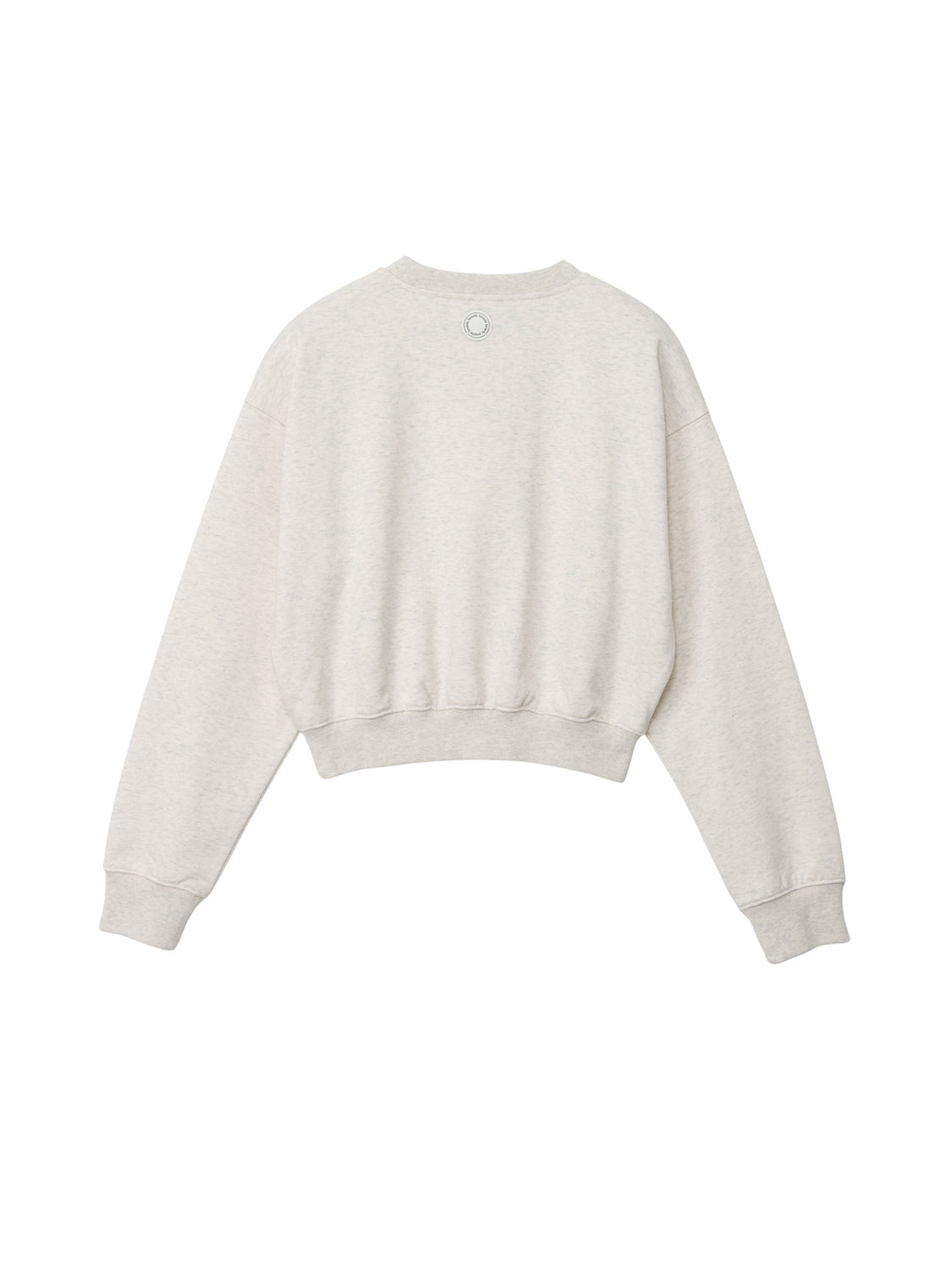 クロップドスウェットプルオーバー