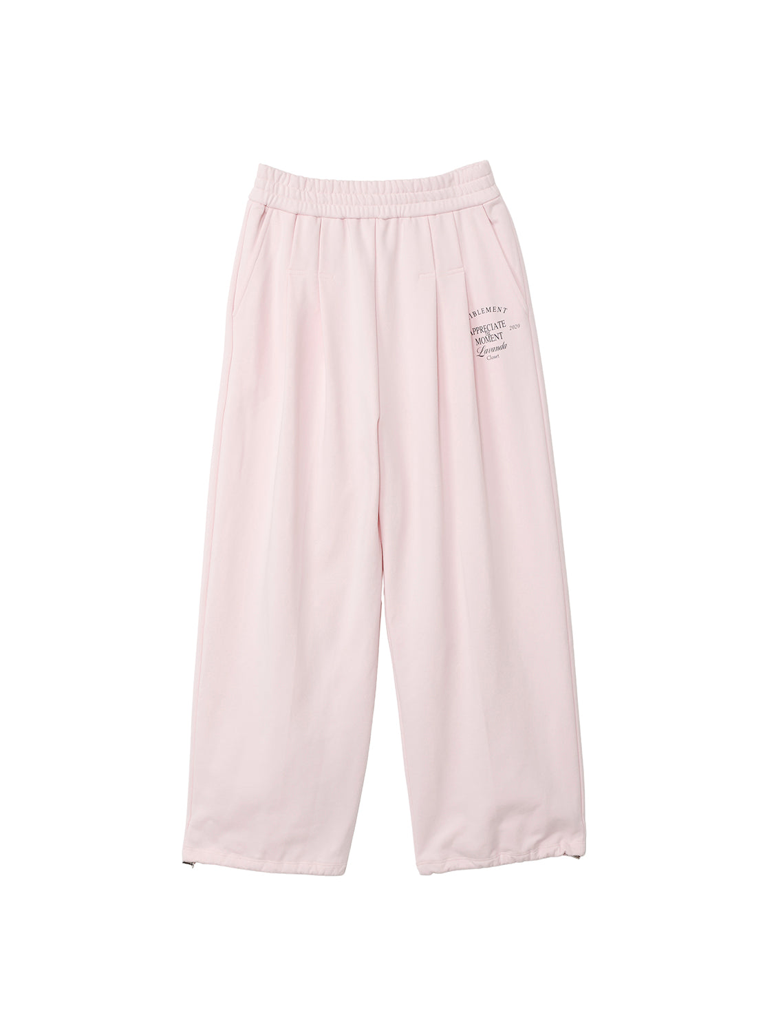 フロントタックロゴスウェットパンツ