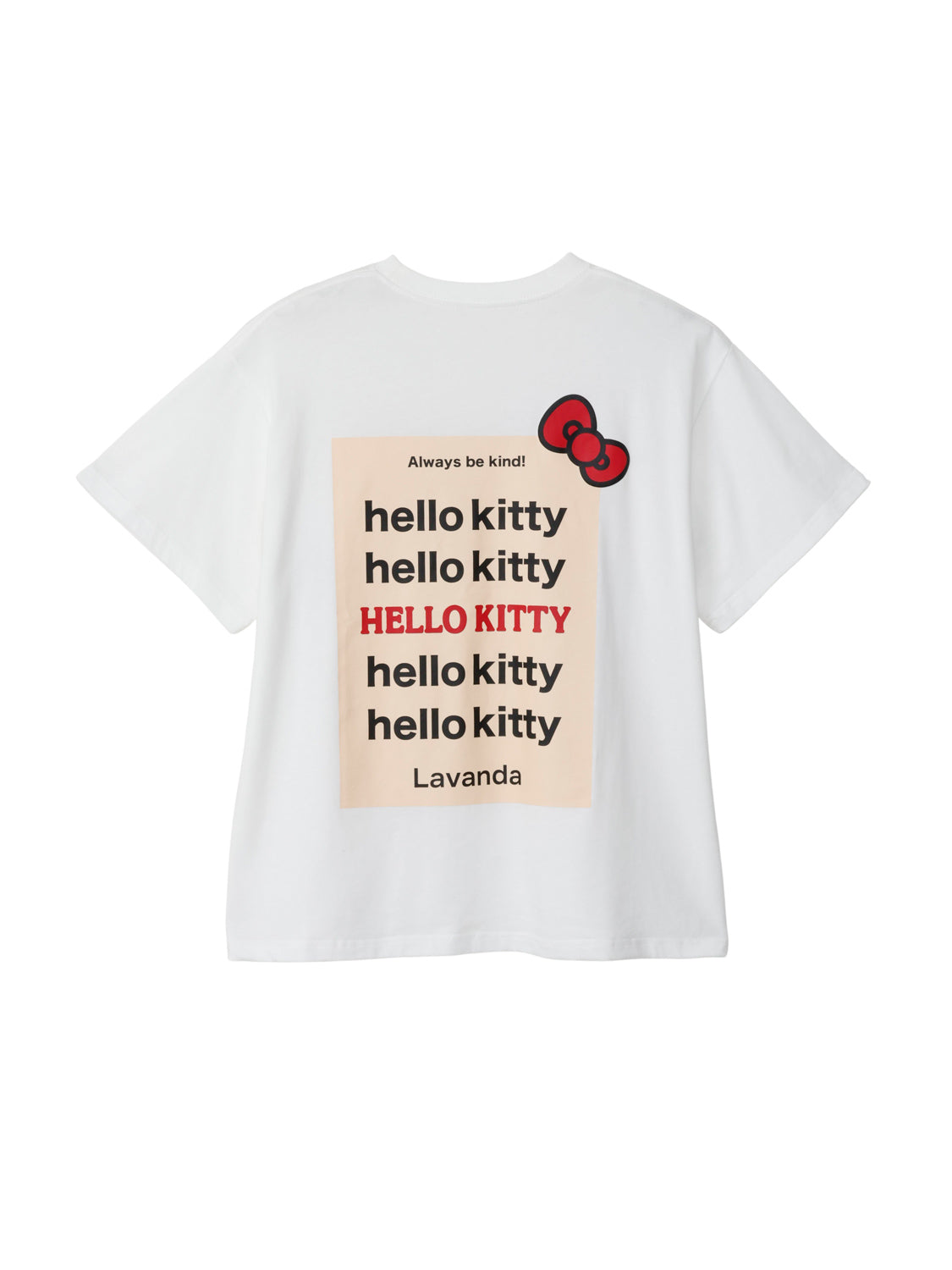 早い者勝ち 2025【HELLO KITTY】ボックスメッセージ lavanda HELLO KITTY】ボックスメッセージT