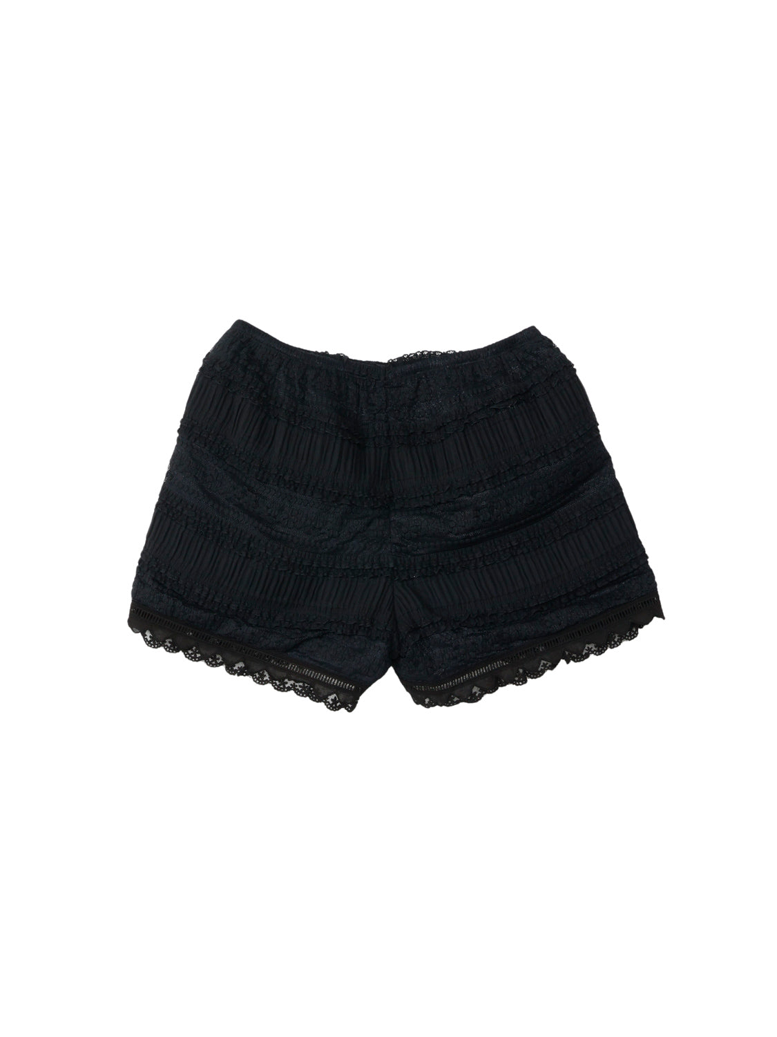 【Zimmermann 】Lucky スカラップレース 黒 ショートパンツ Zimmermann 】Lucky スカラップレース 黒 ショートパンツ