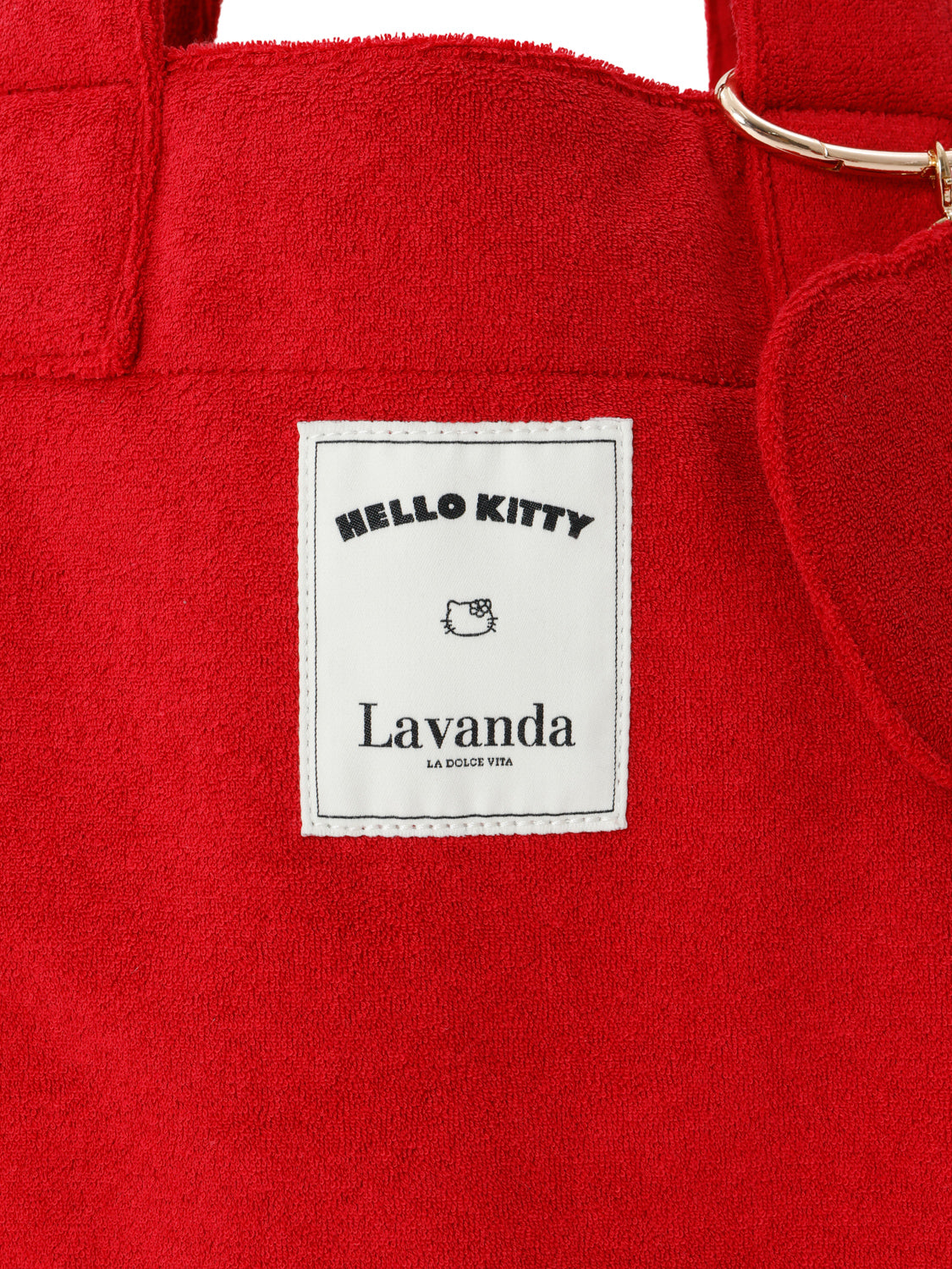 【HELLO KITTY】パイルトートバッグ