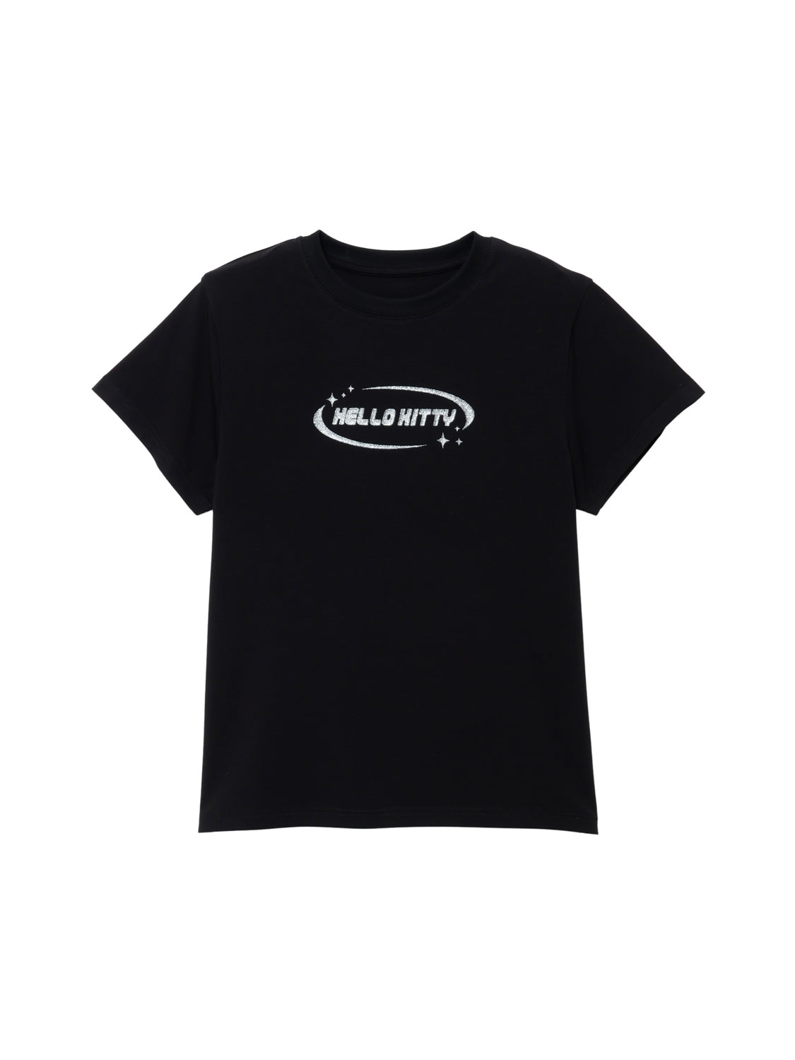 【HELLO KITTY】グリッターTシャツ