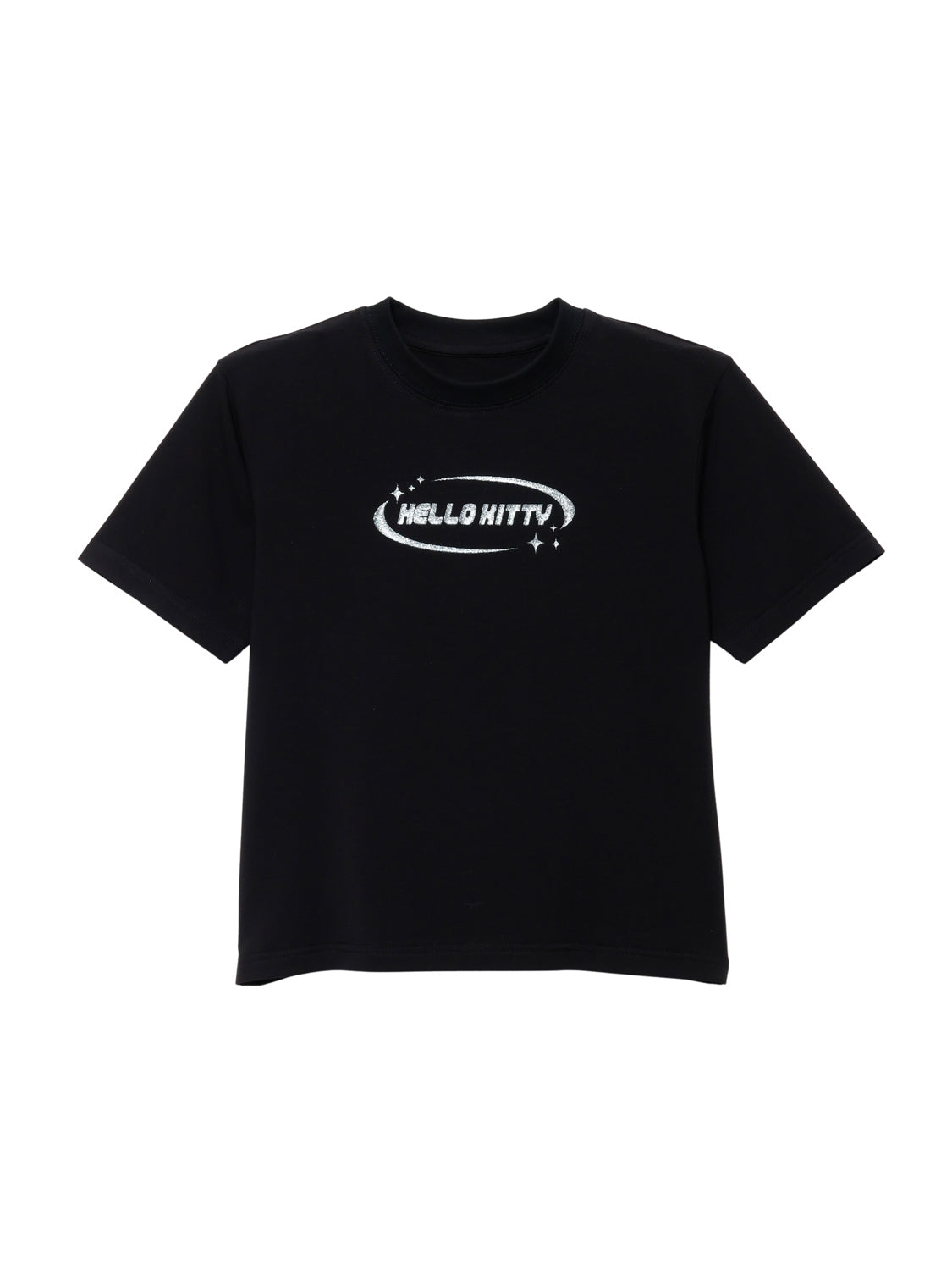 【HELLO KITTY】キッズグリッターTシャツ