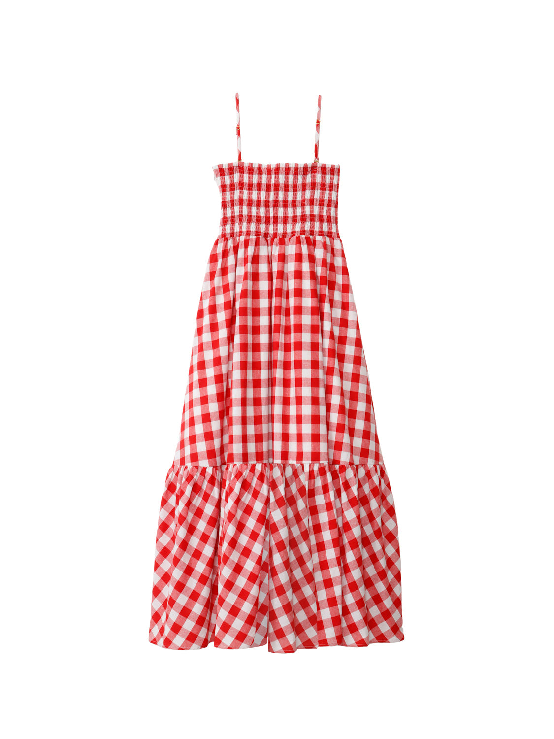 ギンガムチェックベアワンピース