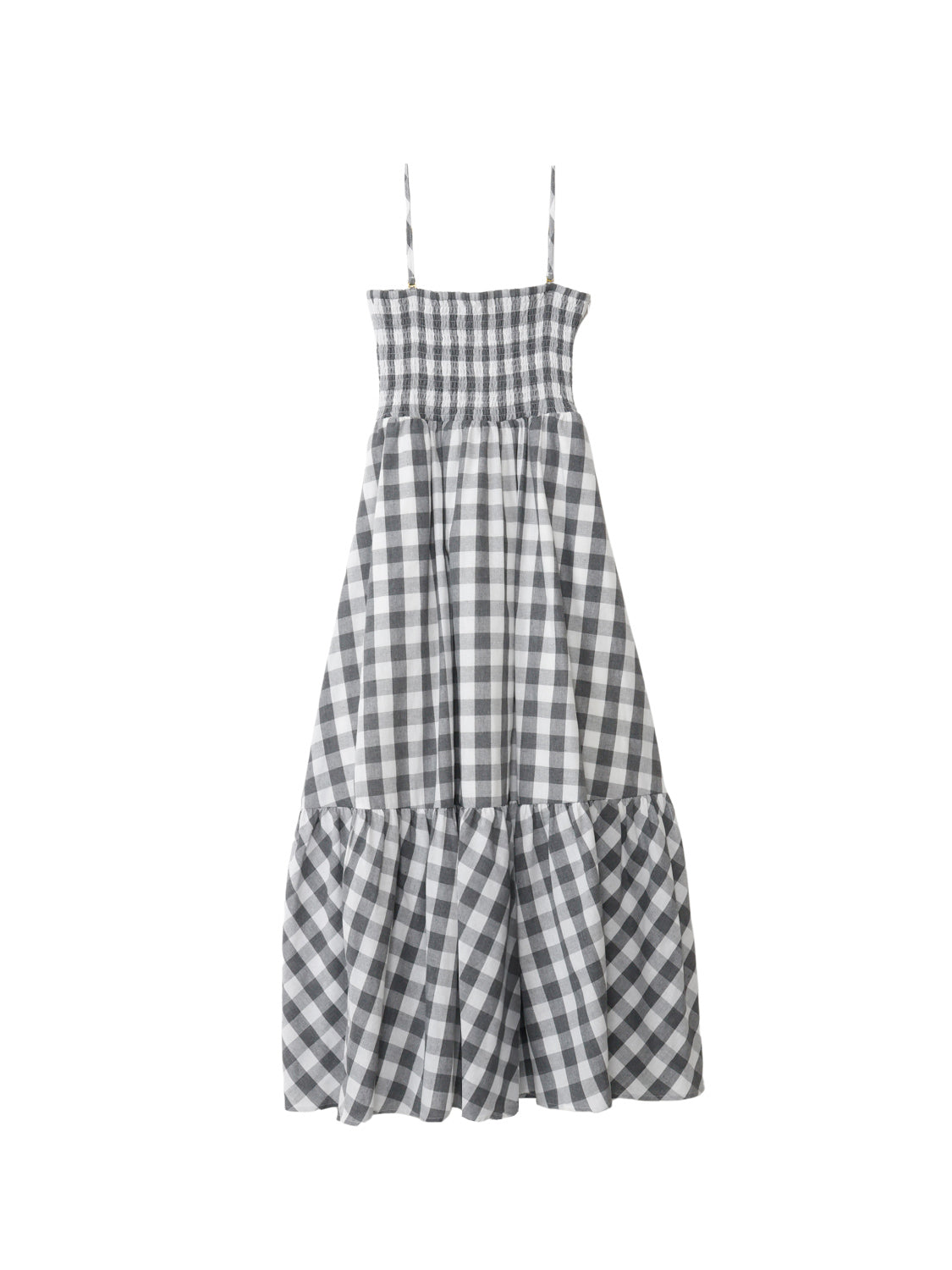 ギンガムチェックベアワンピース