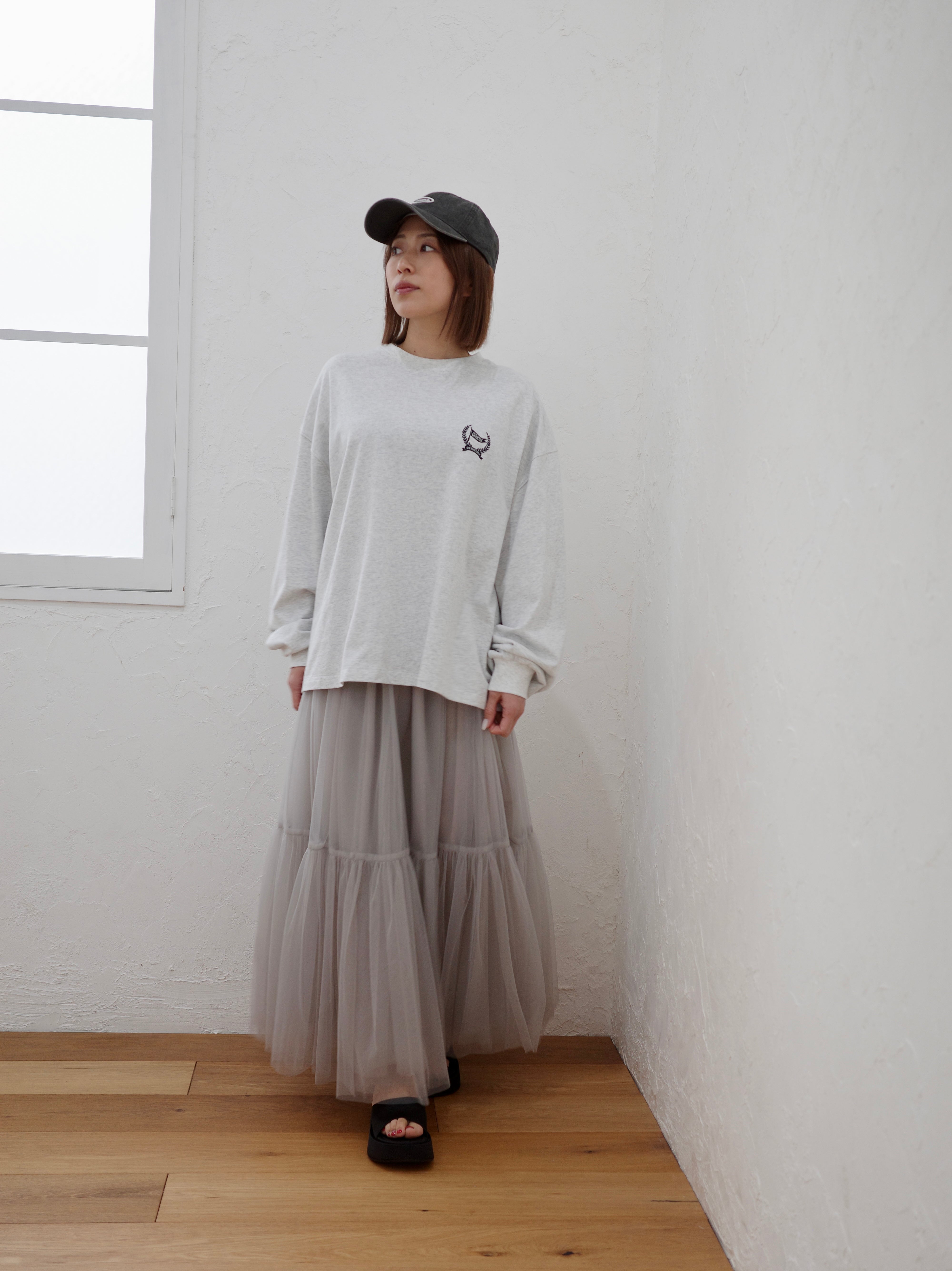 オーバーサイズロングTシャツ